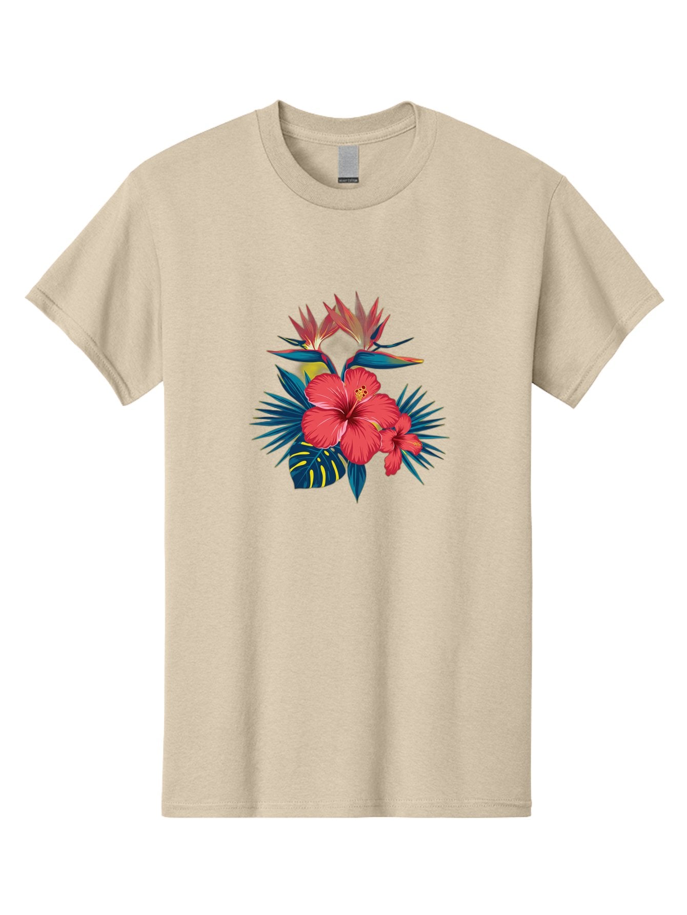 Tropical-Hibiscus Men'S Graphic Tee, 100% Cotton, Comfortable Casual Summer Wear, Machine Washable, Vintage Camera, Old Camera, Antique Camera, Black Camera, Classic Photography, Photography Equipment, Nostalgic Device, Film Camera, Camera Art Bah292 5