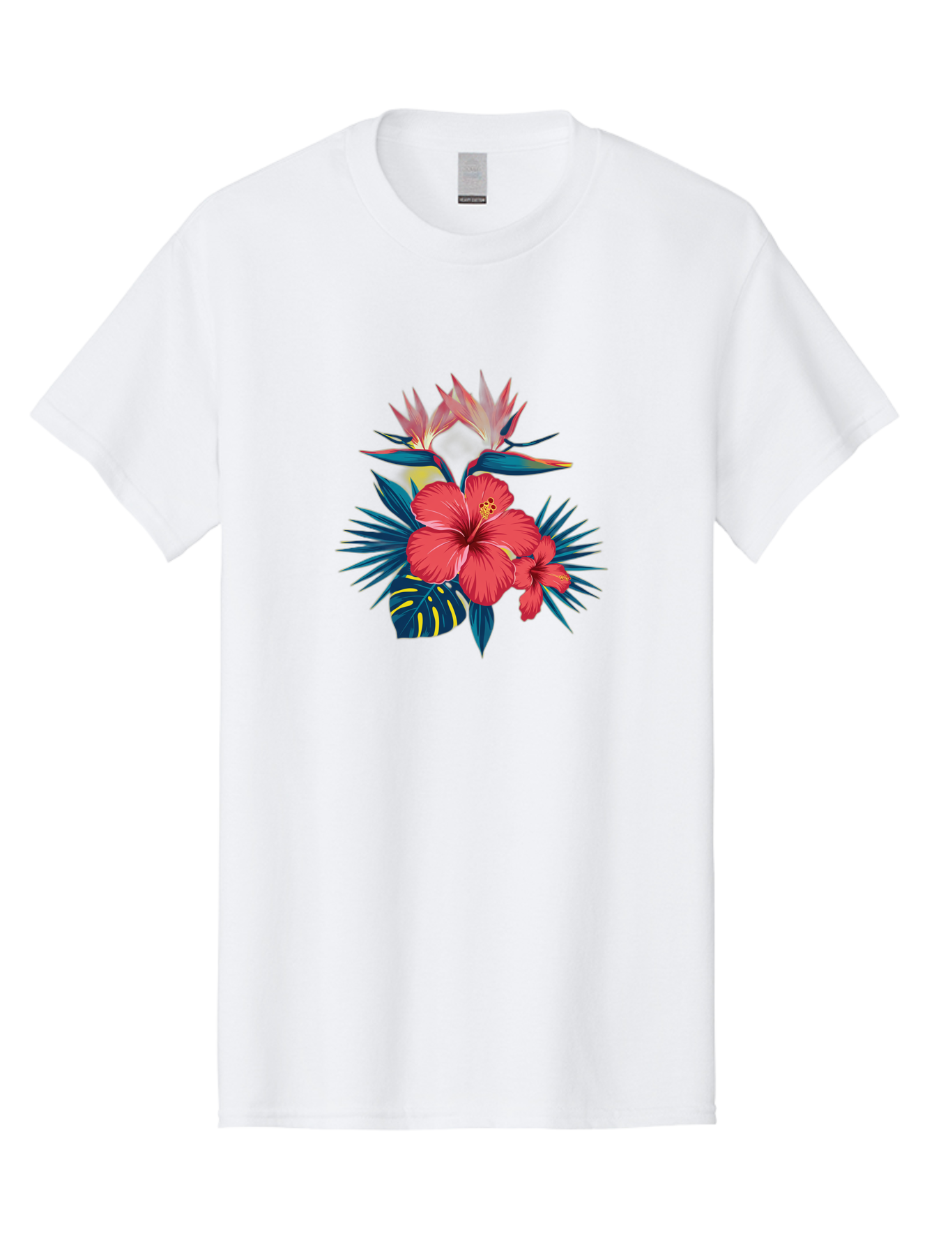 Tropical-Hibiscus Men'S Graphic Tee, 100% Cotton, Comfortable Casual Summer Wear, Machine Washable, Vintage Camera, Old Camera, Antique Camera, Black Camera, Classic Photography, Photography Equipment, Nostalgic Device, Film Camera, Camera Art Bah292