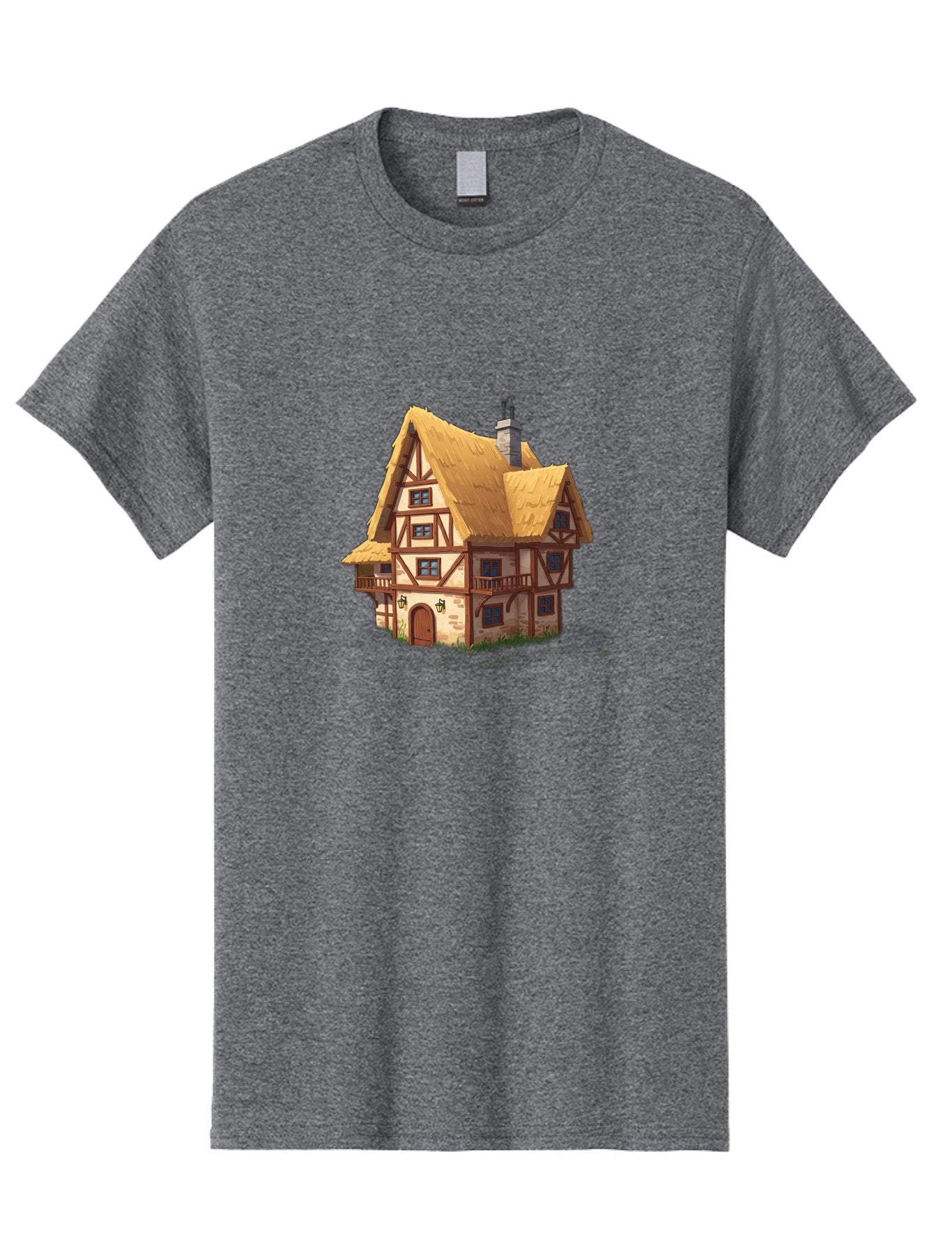 Tudor-Style-House Men'S Graphic Tee, 100% Cotton, Comfortable Casual Summer Wear, Machine Washable, Vintage Camera, Old Camera, Antique Camera, Black Camera, Classic Photography, Photography Equipment, Nostalgic Device, Film Camera, Camera Art Bah295 11