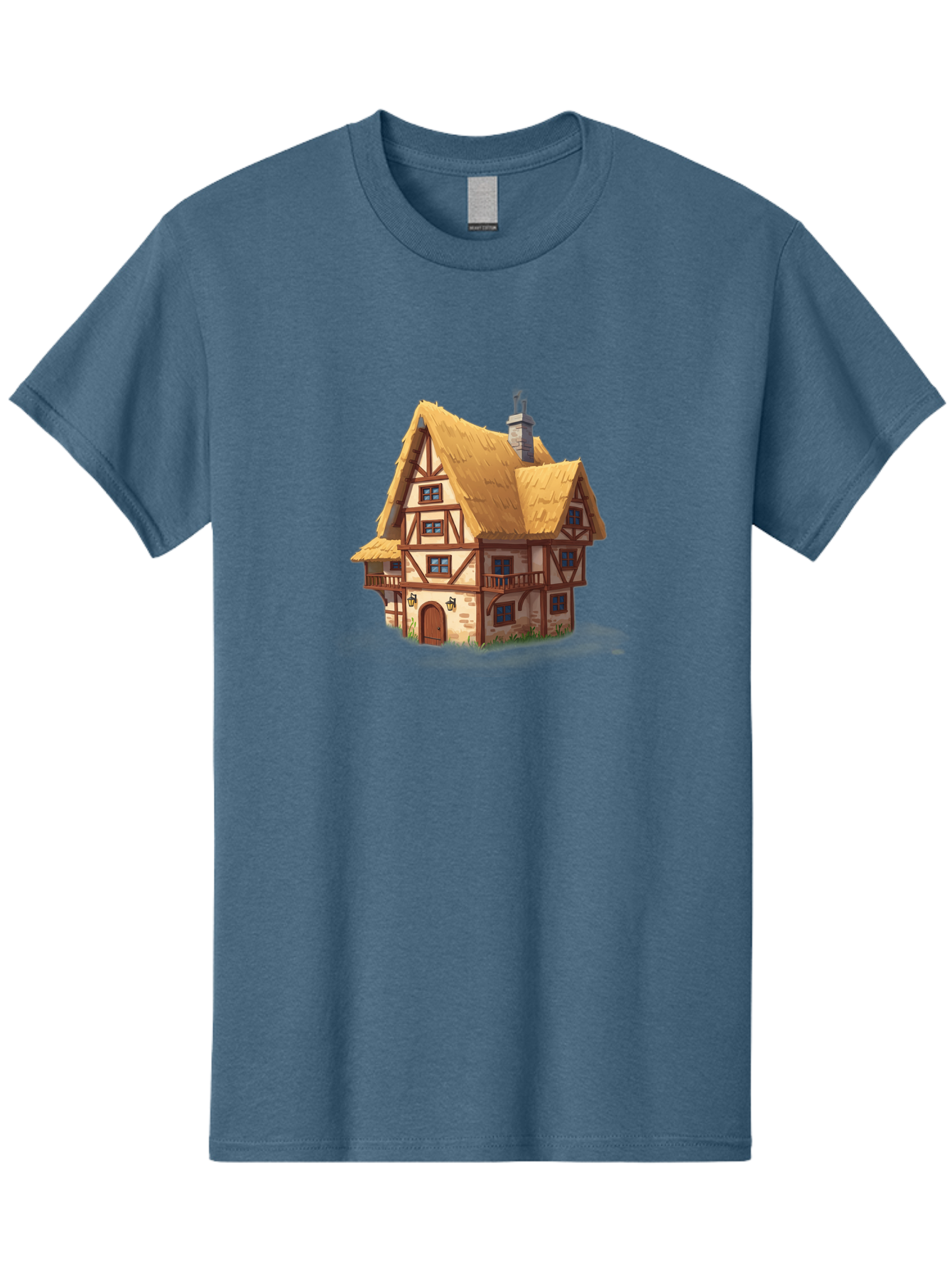 Tudor-Style-House Men'S Graphic Tee, 100% Cotton, Comfortable Casual Summer Wear, Machine Washable, Vintage Camera, Old Camera, Antique Camera, Black Camera, Classic Photography, Photography Equipment, Nostalgic Device, Film Camera, Camera Art Bah295