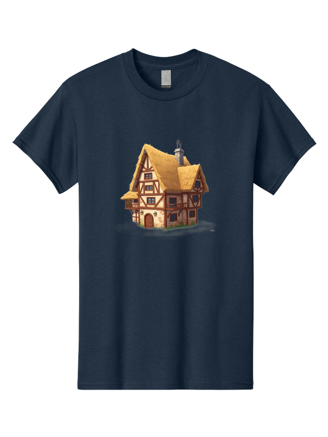 Tudor-Style-House Men'S Graphic Tee, 100% Cotton, Comfortable Casual Summer Wear, Machine Washable, Vintage Camera, Old Camera, Antique Camera, Black Camera, Classic Photography, Photography Equipment, Nostalgic Device, Film Camera, Camera Art Bah295