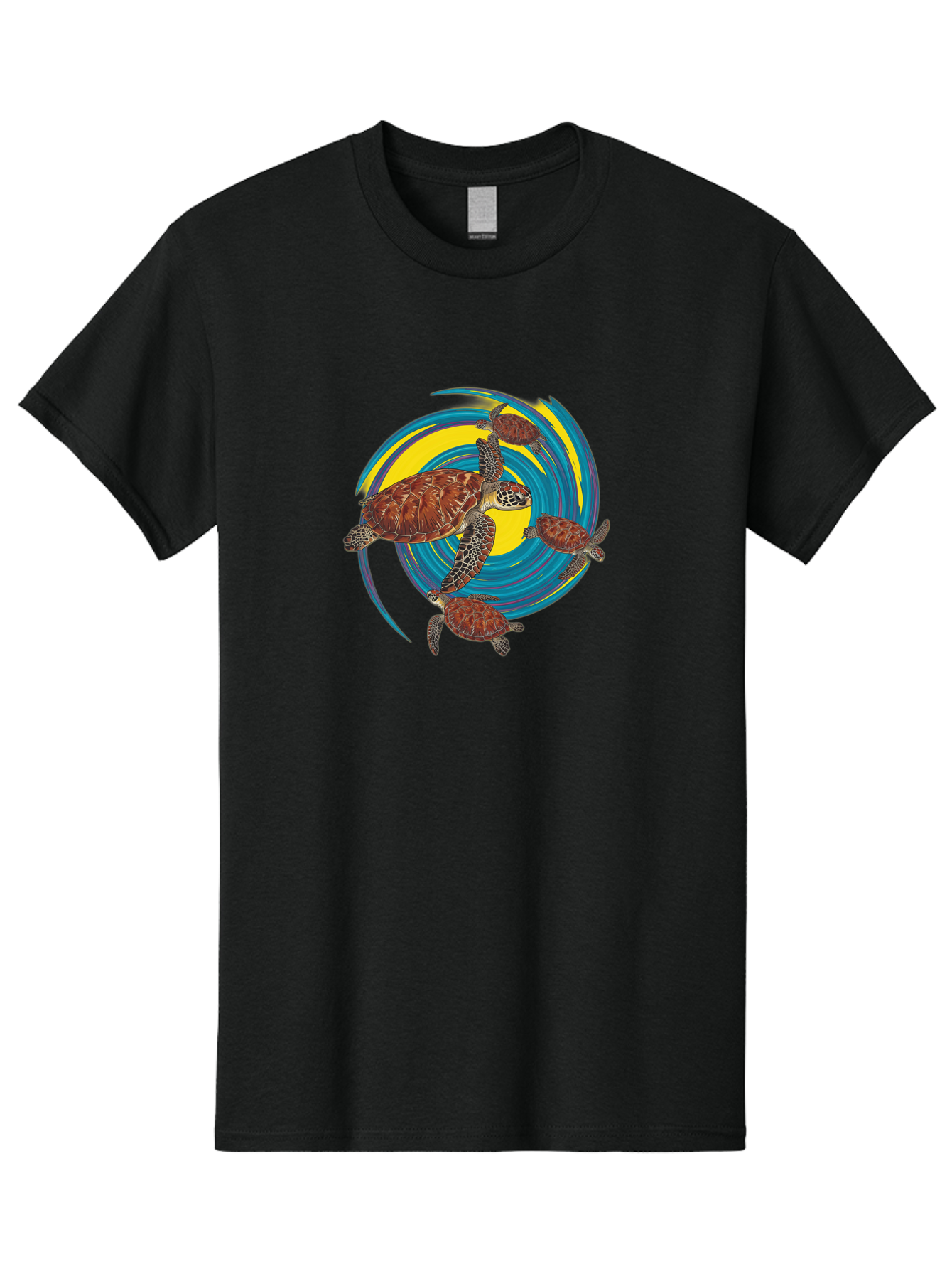 Turtles Men'S Graphic Tee, 100% Cotton, Comfortable Casual Summer Wear, Machine Washable, Vintage Camera, Old Camera, Antique Camera, Black Camera, Classic Photography, Photography Equipment, Nostalgic Device, Film Camera, Camera Art Bah296