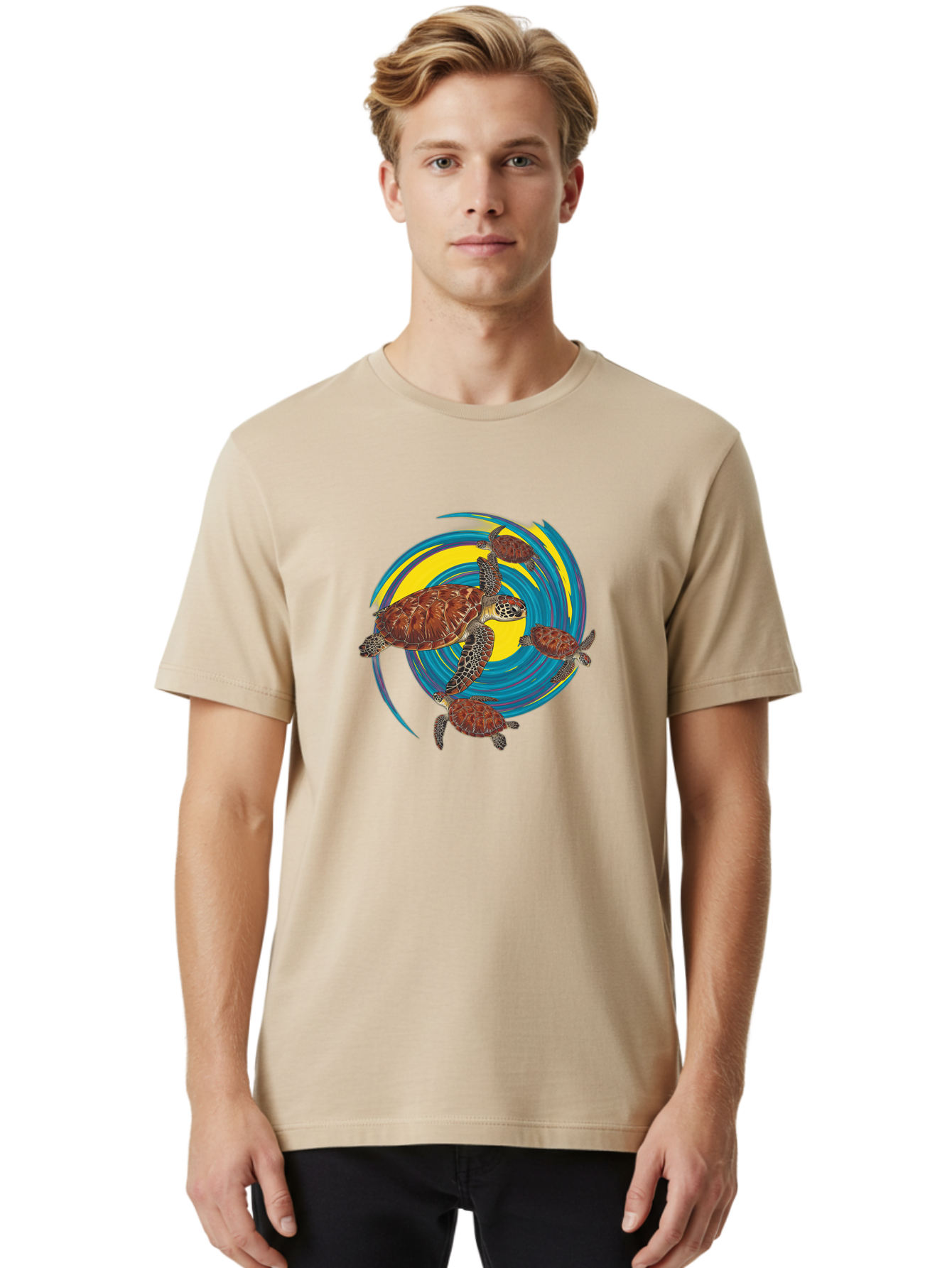 Turtles Men'S Graphic Tee, 100% Cotton, Comfortable Casual Summer Wear, Machine Washable, Vintage Camera, Old Camera, Antique Camera, Black Camera, Classic Photography, Photography Equipment, Nostalgic Device, Film Camera, Camera Art Bah296 27
