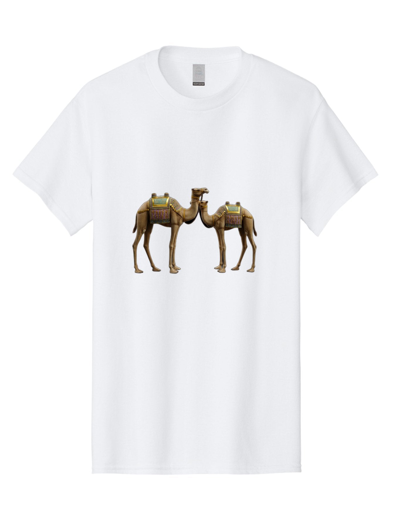 Two-Camels-1 Men'S Graphic Tee, 100% Cotton, Comfortable Casual Summer Wear, Machine Washable, Vintage Camera, Old Camera, Antique Camera, Black Camera, Classic Photography, Photography Equipment, Nostalgic Device, Film Camera, Camera Art Bah300 9