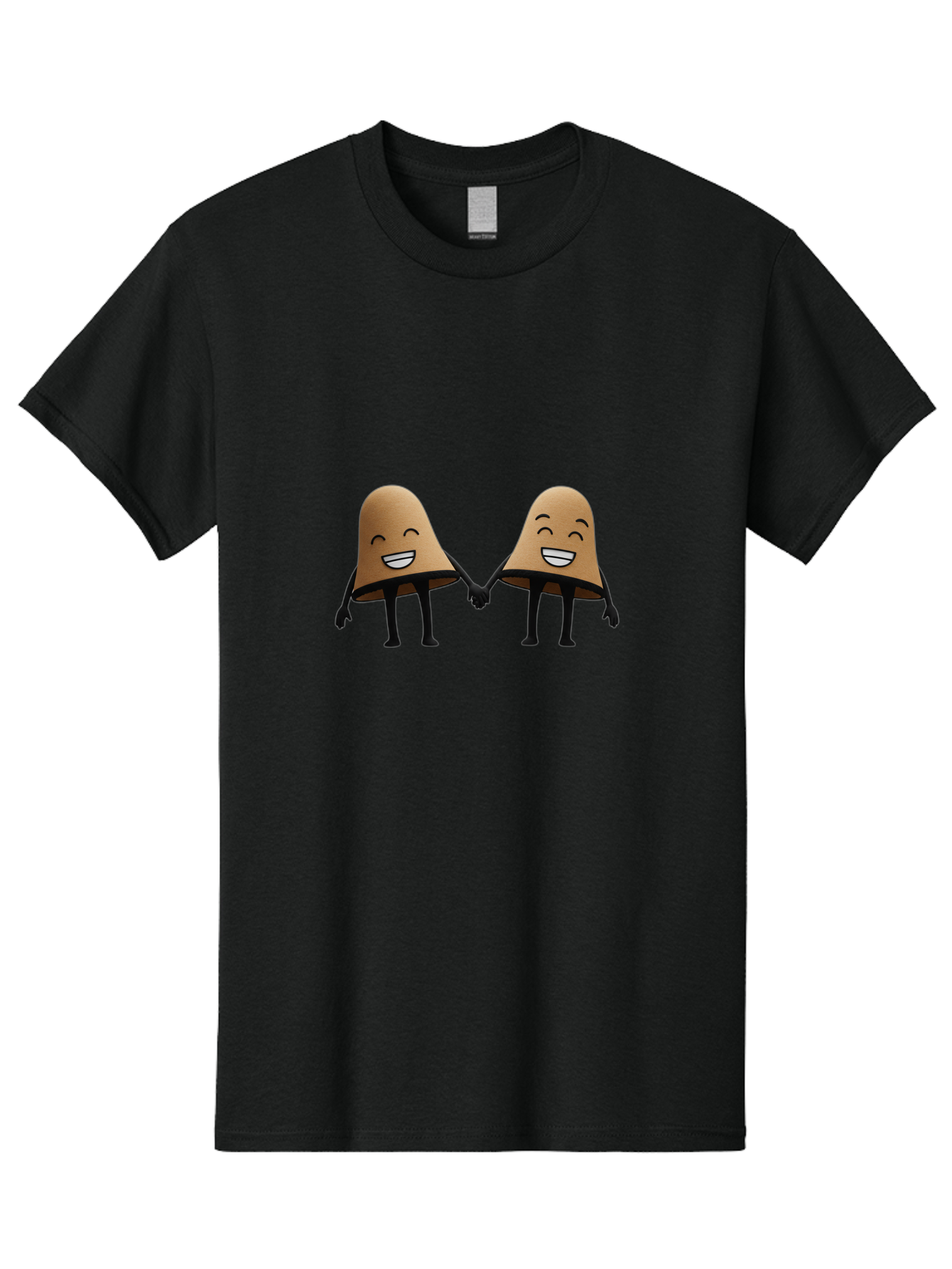 Two-Mushrooms Men'S Graphic Tee, 100% Cotton, Comfortable Casual Summer Wear, Machine Washable, Vintage Camera, Old Camera, Antique Camera, Black Camera, Classic Photography, Photography Equipment, Nostalgic Device, Film Camera, Camera Art Bah302