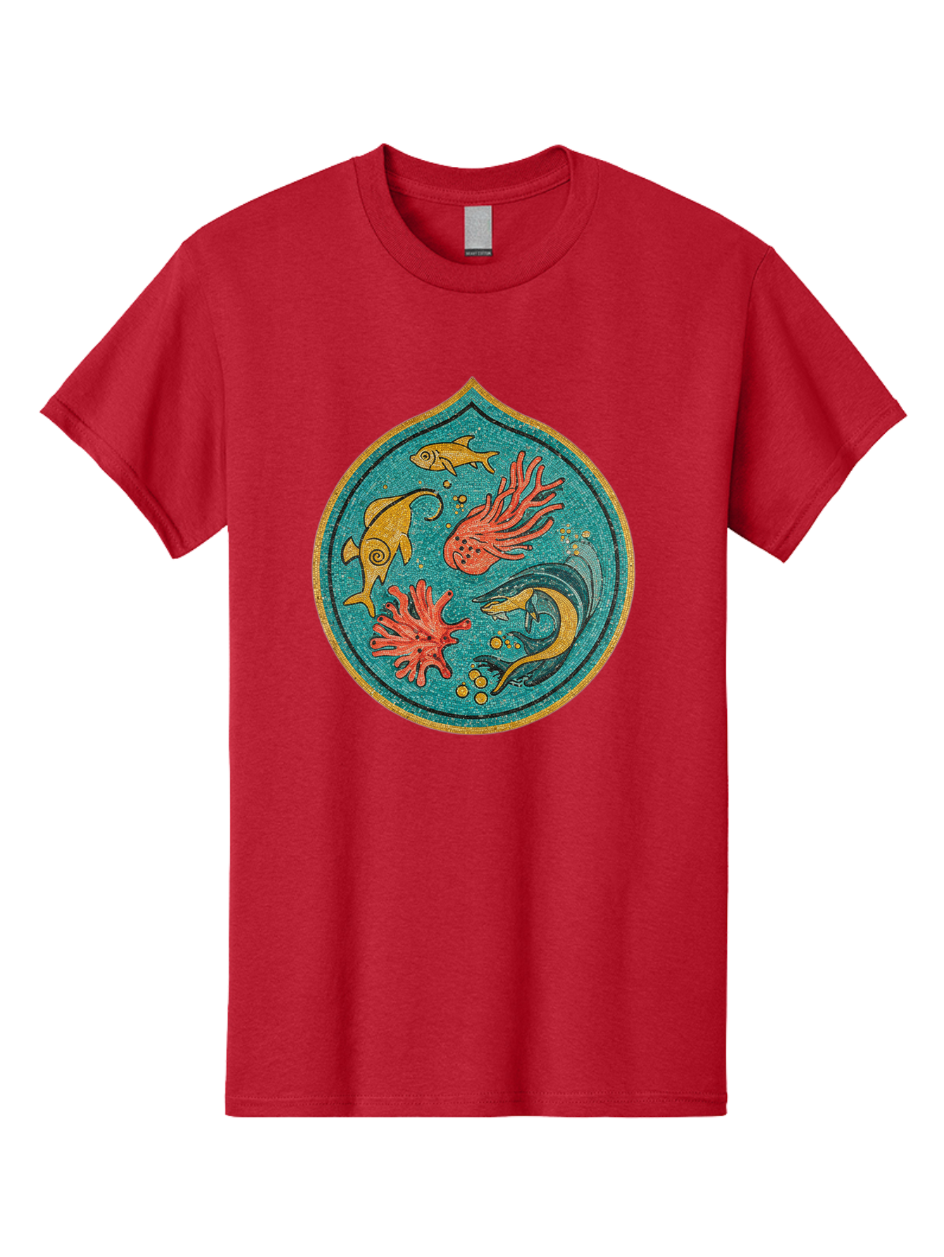Underwater-Scene Men'S Graphic Tee, 100% Cotton, Comfortable Casual Summer Wear, Machine Washable, Vintage Camera, Old Camera, Antique Camera, Black Camera, Classic Photography, Photography Equipment, Nostalgic Device, Film Camera, Camera Art Bah306