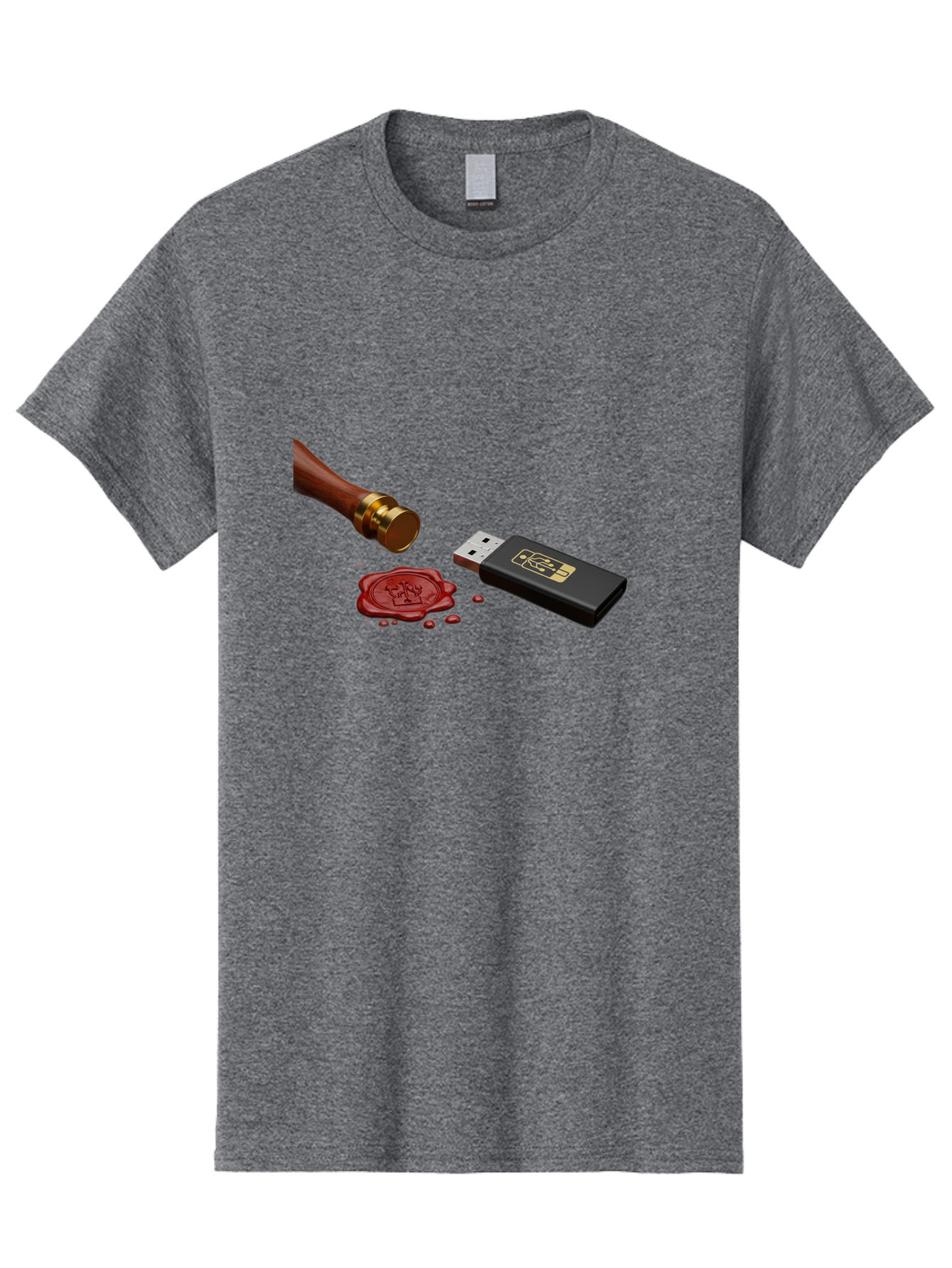 Usb-With-Seal Men'S Graphic Tee, 100% Cotton, Comfortable Casual Summer Wear, Machine Washable, Vintage Camera, Old Camera, Antique Camera, Black Camera, Classic Photography, Photography Equipment, Nostalgic Device, Film Camera, Camera Art Bah308 7