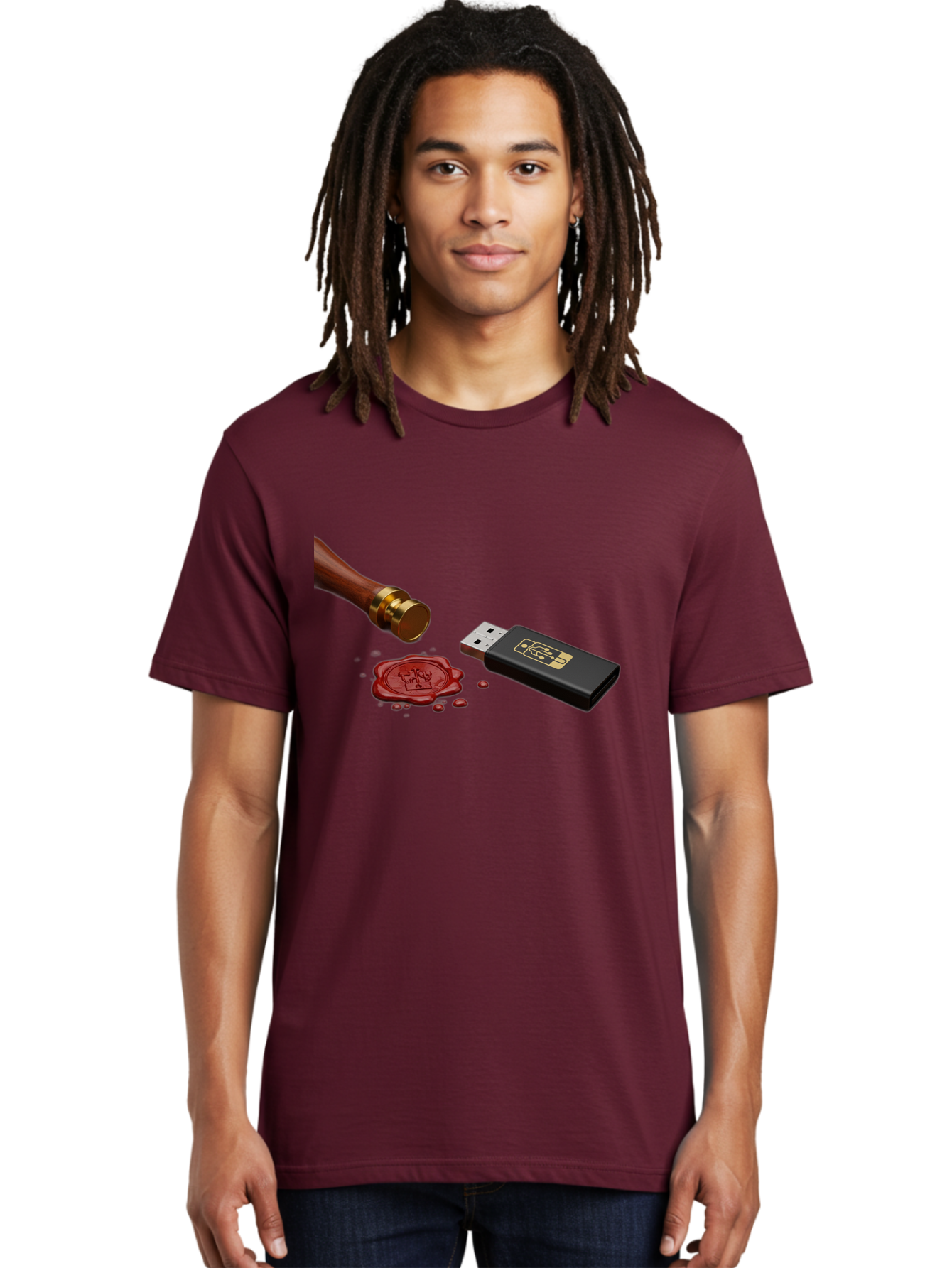 Usb-With-Seal Men'S Graphic Tee, 100% Cotton, Comfortable Casual Summer Wear, Machine Washable, Vintage Camera, Old Camera, Antique Camera, Black Camera, Classic Photography, Photography Equipment, Nostalgic Device, Film Camera, Camera Art Bah308 27
