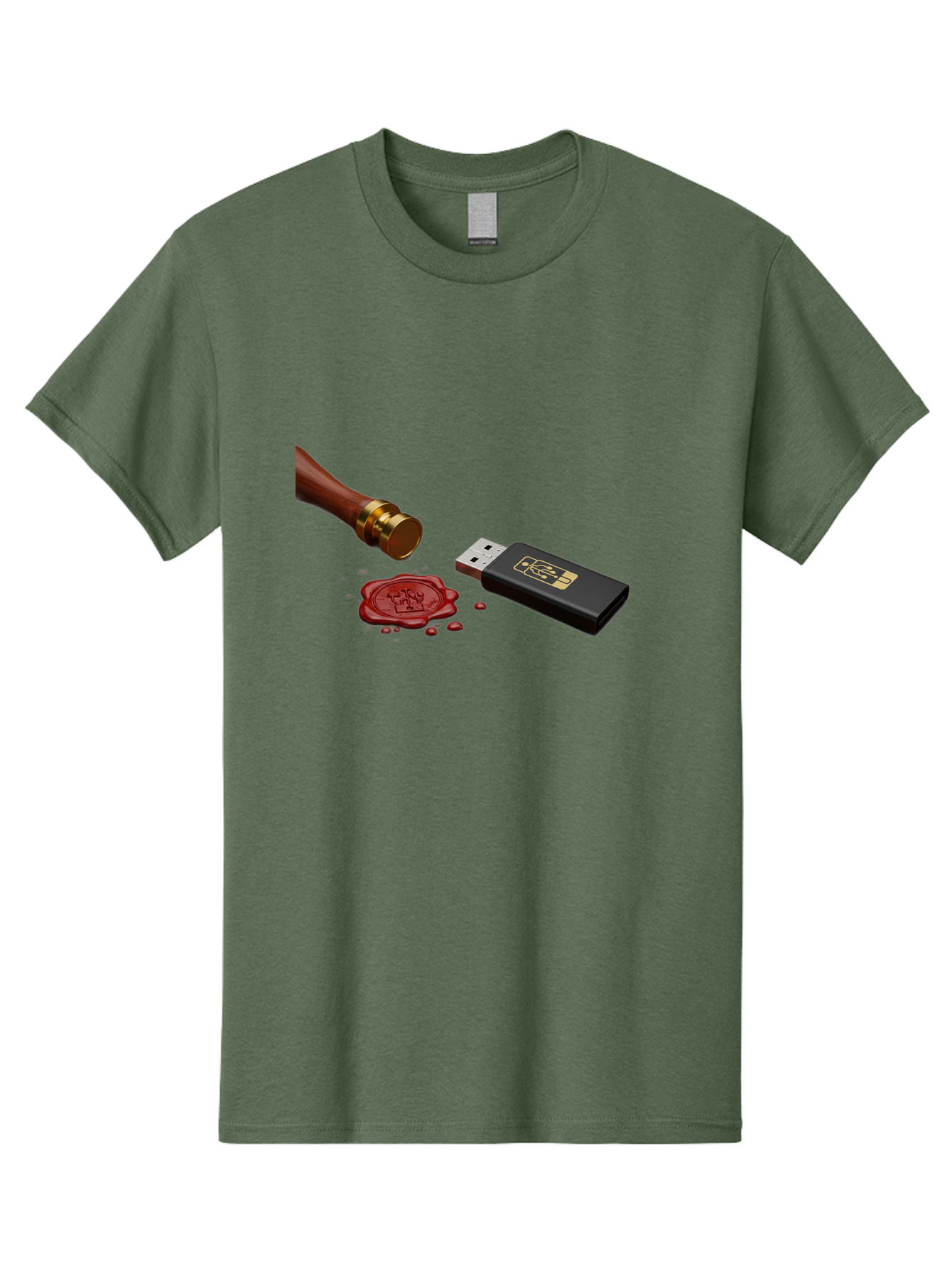 Usb-With-Seal Men'S Graphic Tee, 100% Cotton, Comfortable Casual Summer Wear, Machine Washable, Vintage Camera, Old Camera, Antique Camera, Black Camera, Classic Photography, Photography Equipment, Nostalgic Device, Film Camera, Camera Art Bah308 15