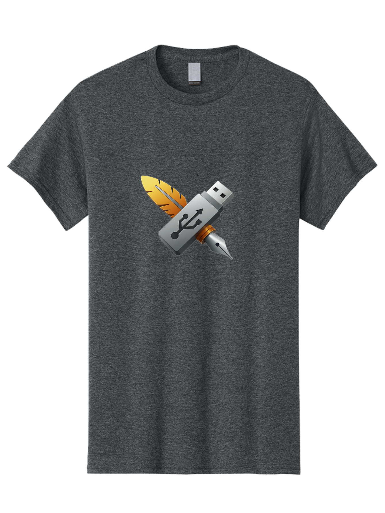 Usb Men'S Graphic Tee, 100% Cotton, Comfortable Casual Summer Wear, Machine Washable, Vintage Camera, Old Camera, Antique Camera, Black Camera, Classic Photography, Photography Equipment, Nostalgic Device, Film Camera, Camera Art Bah309 3