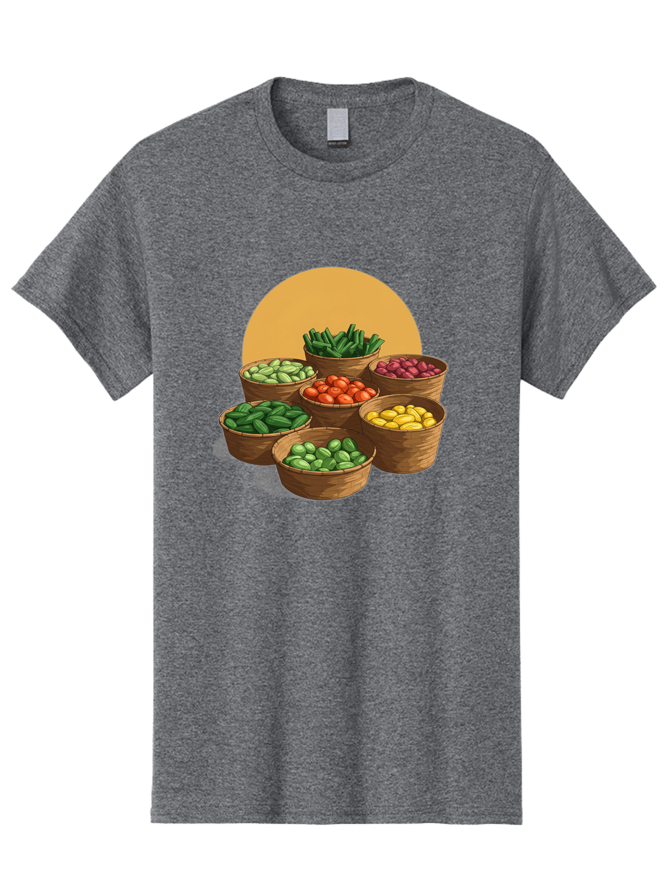Vegetable-Baskets-1 Men'S Graphic Tee, 100% Cotton, Comfortable Casual Summer Wear, Machine Washable, Vintage Camera, Old Camera, Antique Camera, Black Camera, Classic Photography, Photography Equipment, Nostalgic Device, Film Camera, Bah311 12