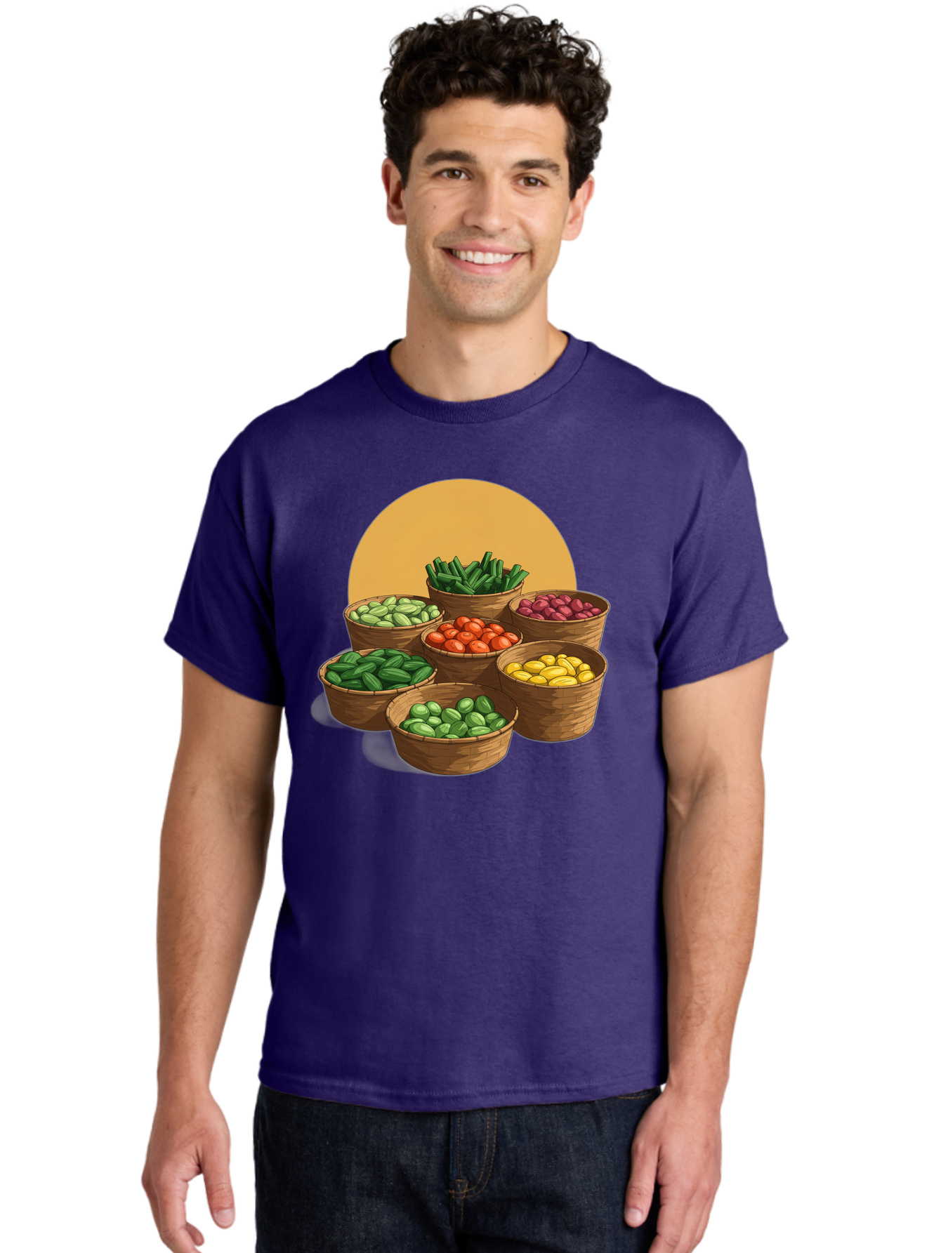 Vegetable-Baskets-1 Men'S Graphic Tee, 100% Cotton, Comfortable Casual Summer Wear, Machine Washable, Vintage Camera, Old Camera, Antique Camera, Black Camera, Classic Photography, Photography Equipment, Nostalgic Device, Film Camera, Bah311 30