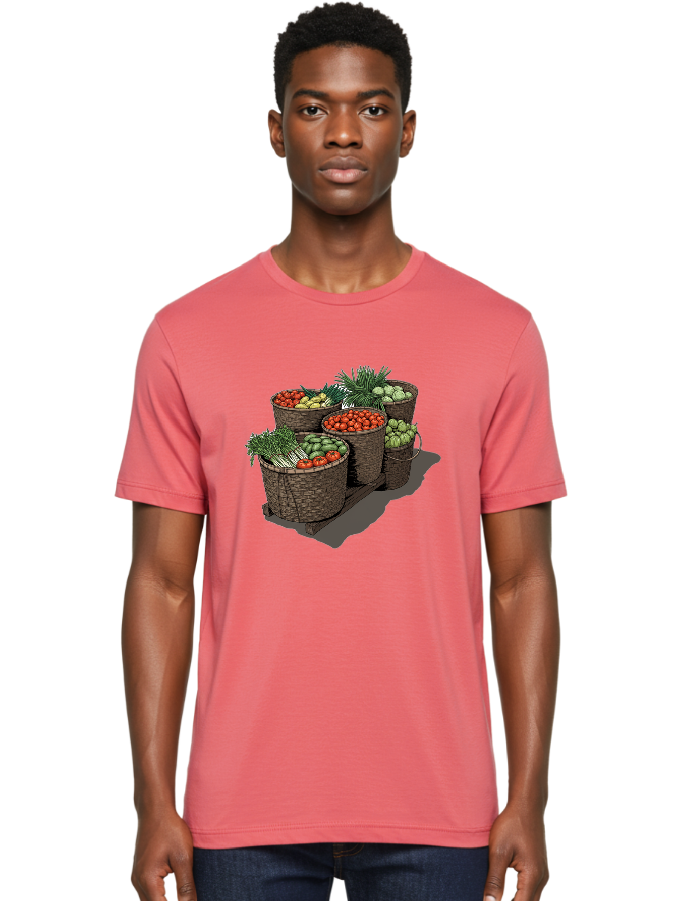 Vegetable-Baskets-2 Men'S Graphic Tee, 100% Cotton, Comfortable Casual Summer Wear, Machine Washable, Vintage Camera, Old Camera, Antique Camera, Black Camera, Classic Photography, Photography Equipment, Nostalgic Device, Film Camera, Bah312 20