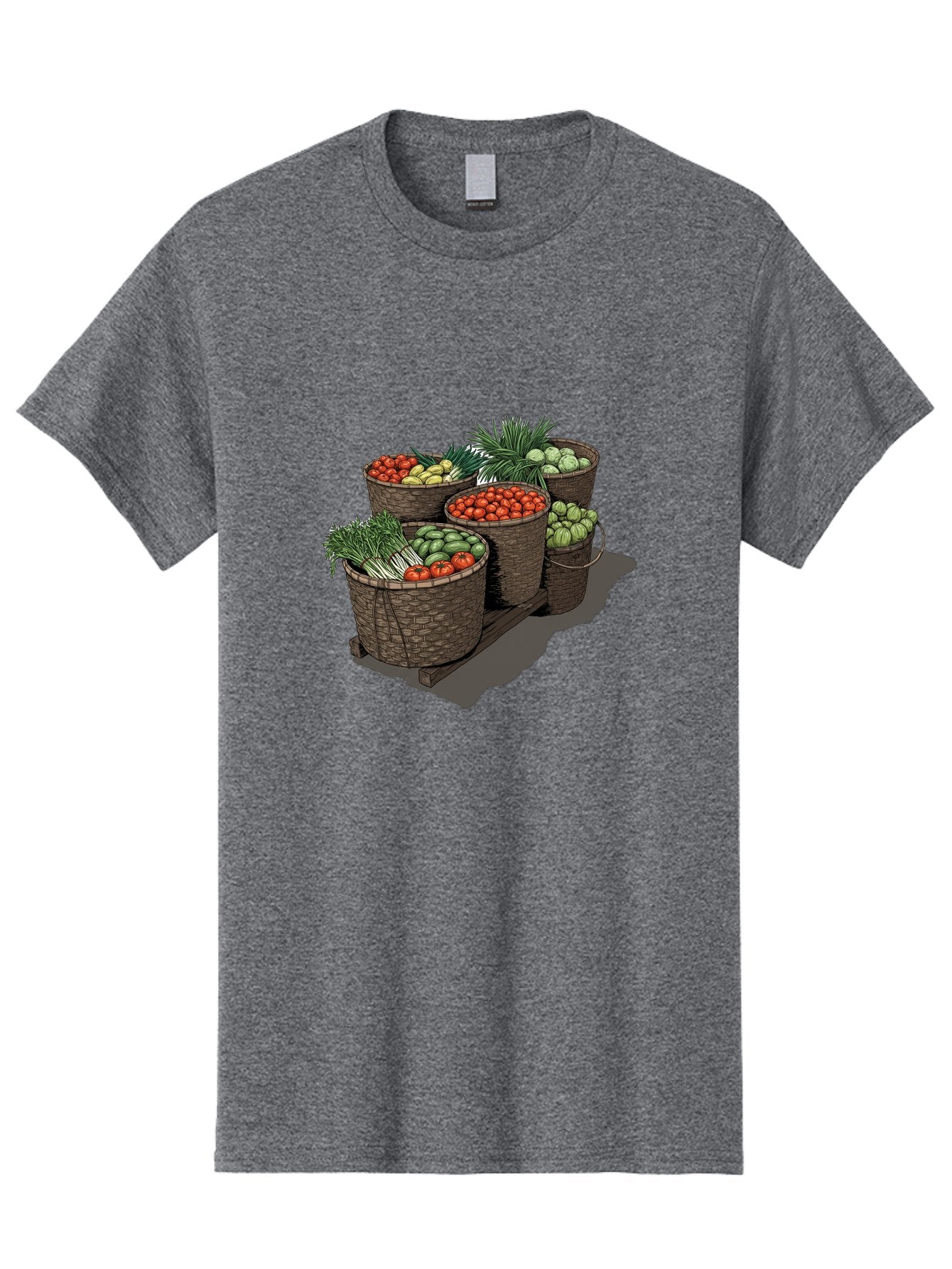 Vegetable-Baskets-2 Men'S Graphic Tee, 100% Cotton, Comfortable Casual Summer Wear, Machine Washable, Vintage Camera, Old Camera, Antique Camera, Black Camera, Classic Photography, Photography Equipment, Nostalgic Device, Film Camera, Bah312 4
