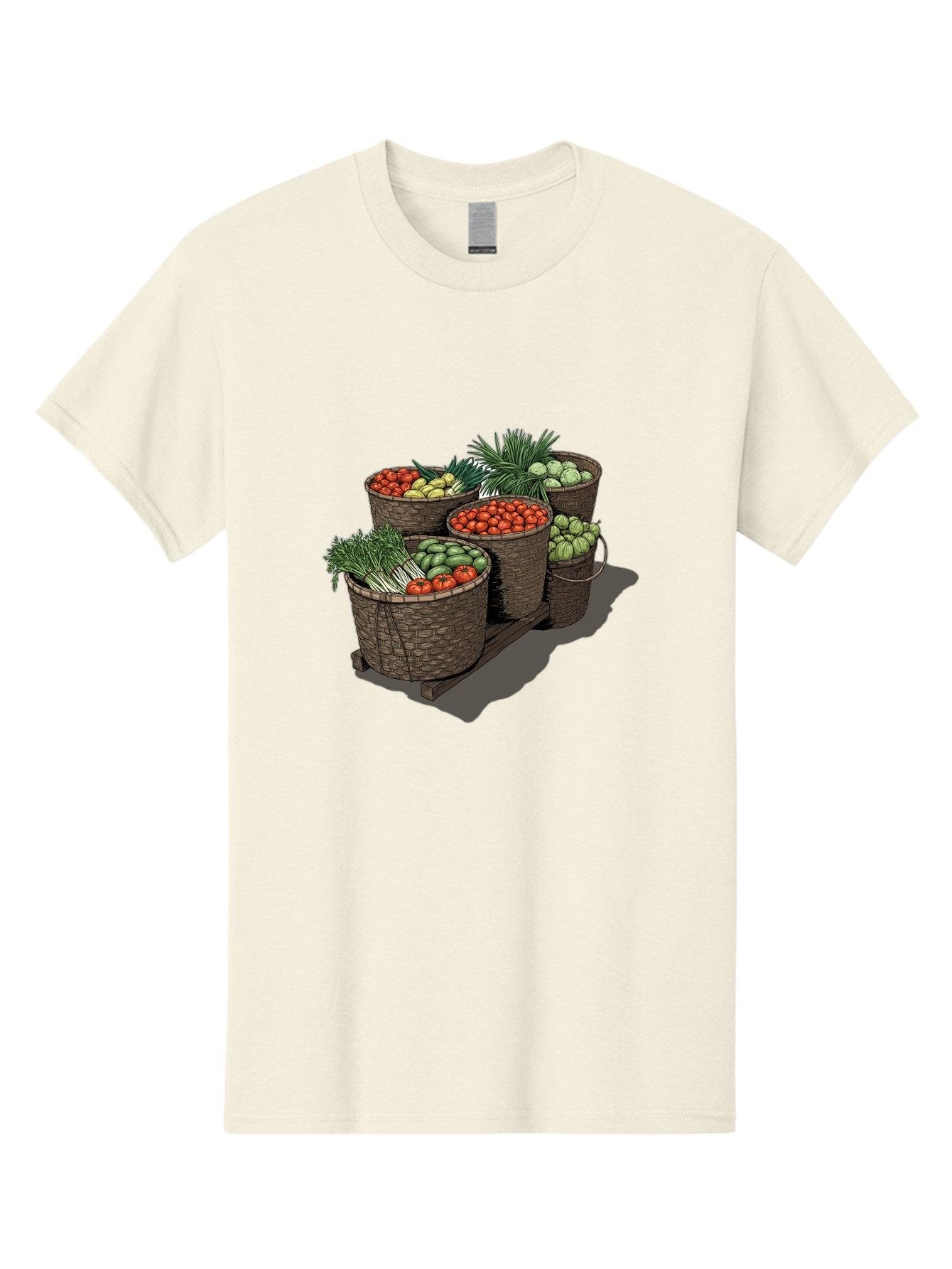 Vegetable-Baskets-2 Men'S Graphic Tee, 100% Cotton, Comfortable Casual Summer Wear, Machine Washable, Vintage Camera, Old Camera, Antique Camera, Black Camera, Classic Photography, Photography Equipment, Nostalgic Device, Film Camera, Bah312 8