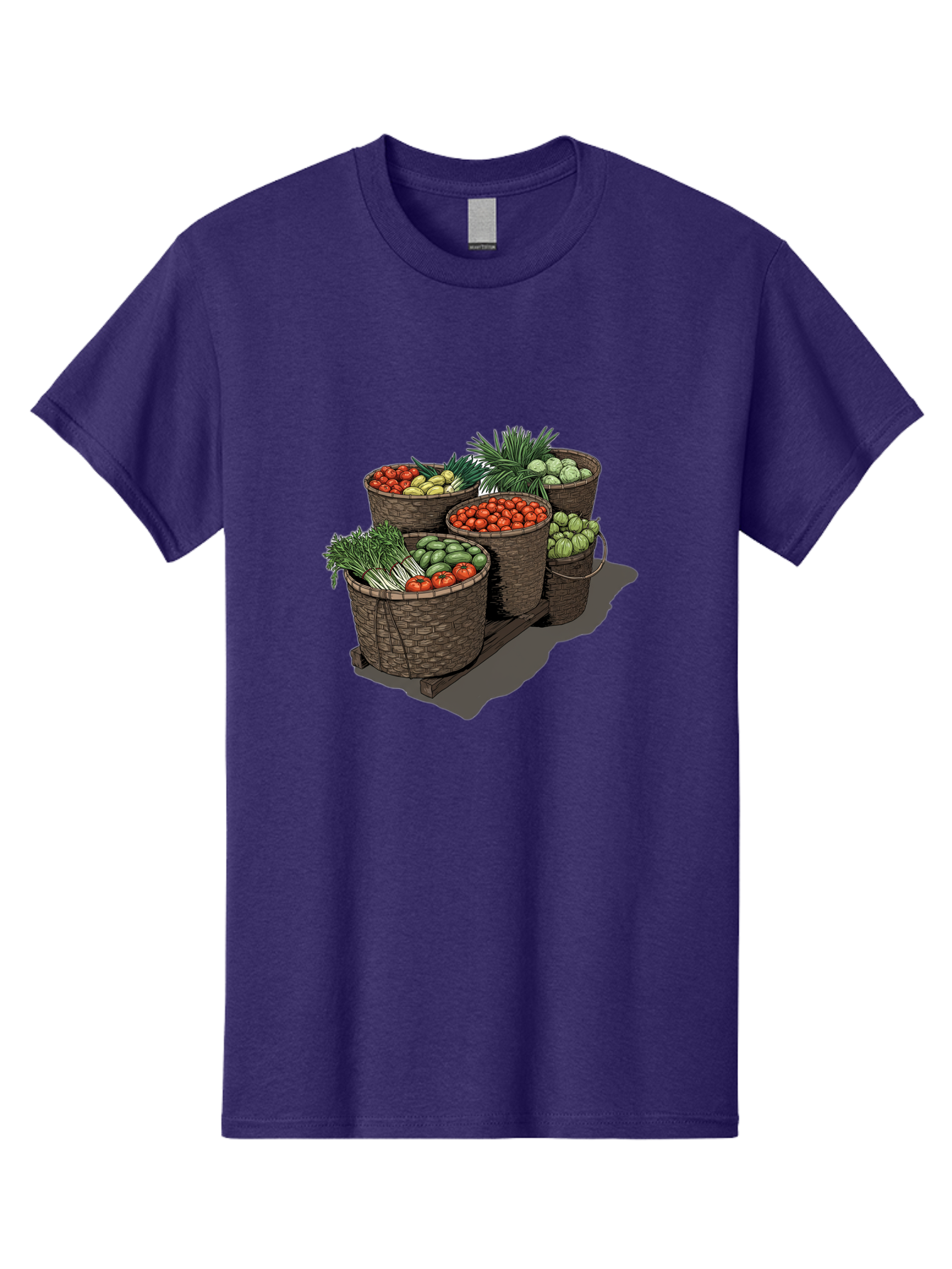 Vegetable-Baskets-2 Men'S Graphic Tee, 100% Cotton, Comfortable Casual Summer Wear, Machine Washable, Vintage Camera, Old Camera, Antique Camera, Black Camera, Classic Photography, Photography Equipment, Nostalgic Device, Film Camera, Bah312 10