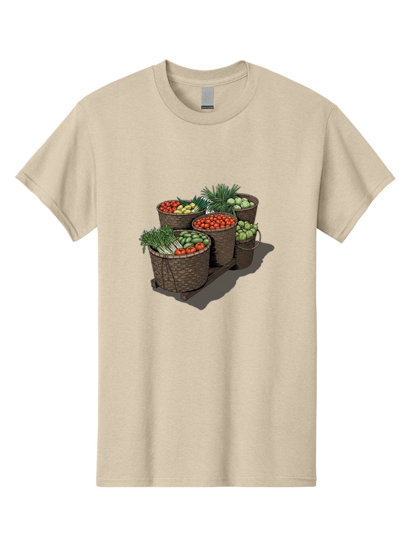Vegetable-Baskets-2 Men'S Graphic Tee, 100% Cotton, Comfortable Casual Summer Wear, Machine Washable, Vintage Camera, Old Camera, Antique Camera, Black Camera, Classic Photography, Photography Equipment, Nostalgic Device, Film Camera, Bah312 11