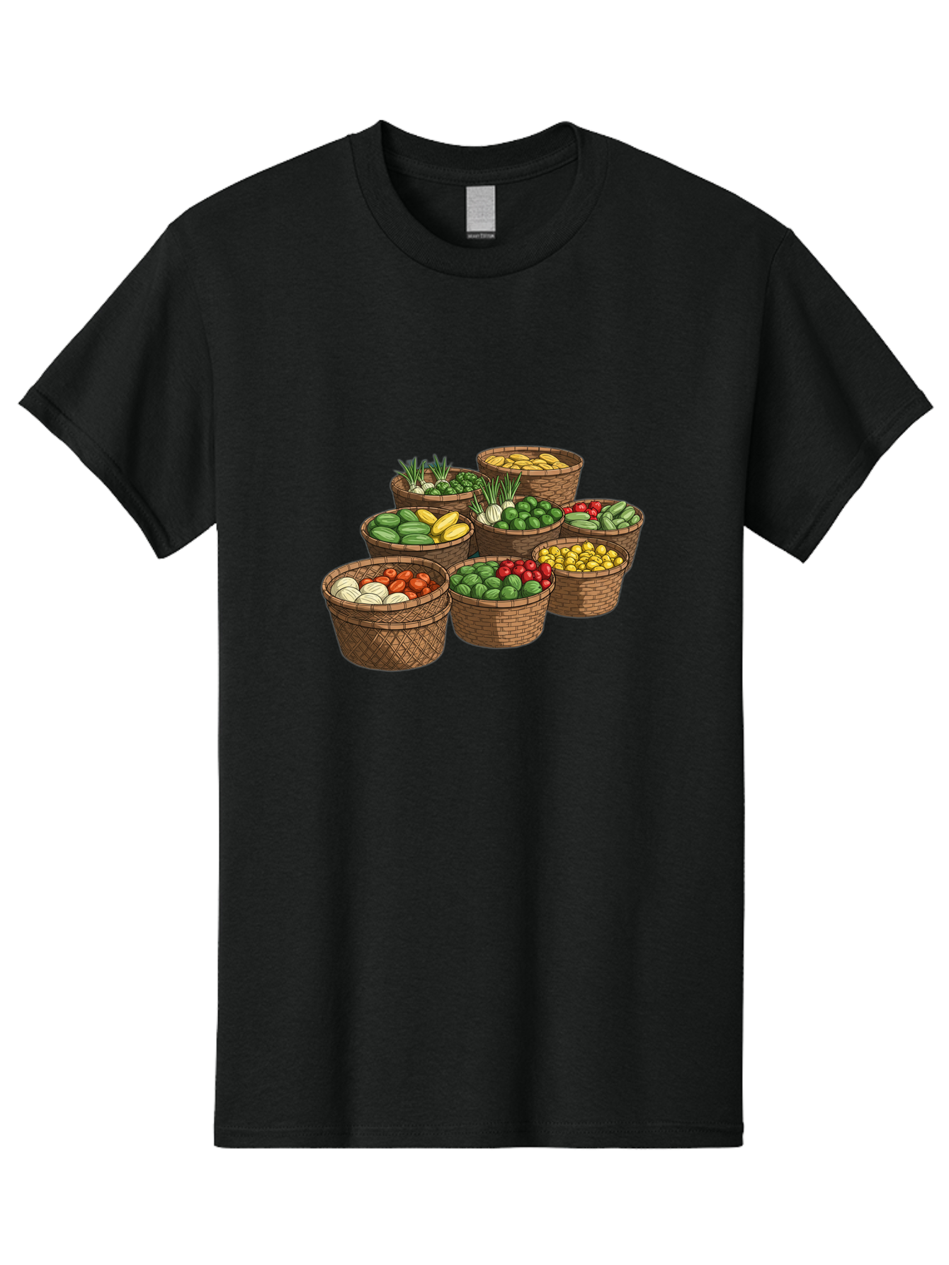 Vegetable-Baskets Men'S Graphic Tee, 100% Cotton, Comfortable Casual Summer Wear, Machine Washable, Vintage Camera, Old Camera, Antique Camera, Black Camera, Classic Photography, Photography Equipment, Nostalgic Device, Film Camera, Camera Art Bah313 10