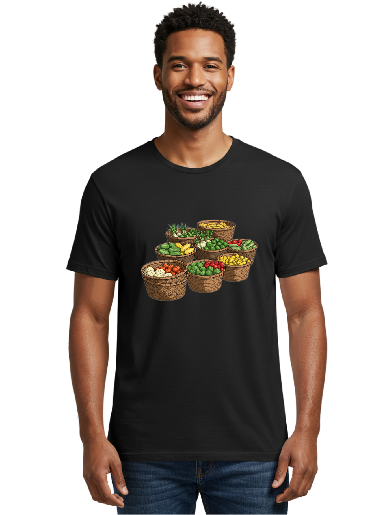 Vegetable-Baskets Men'S Graphic Tee, 100% Cotton, Comfortable Casual Summer Wear, Machine Washable, Vintage Camera, Old Camera, Antique Camera, Black Camera, Classic Photography, Photography Equipment, Nostalgic Device, Film Camera, Camera Art Bah313 25