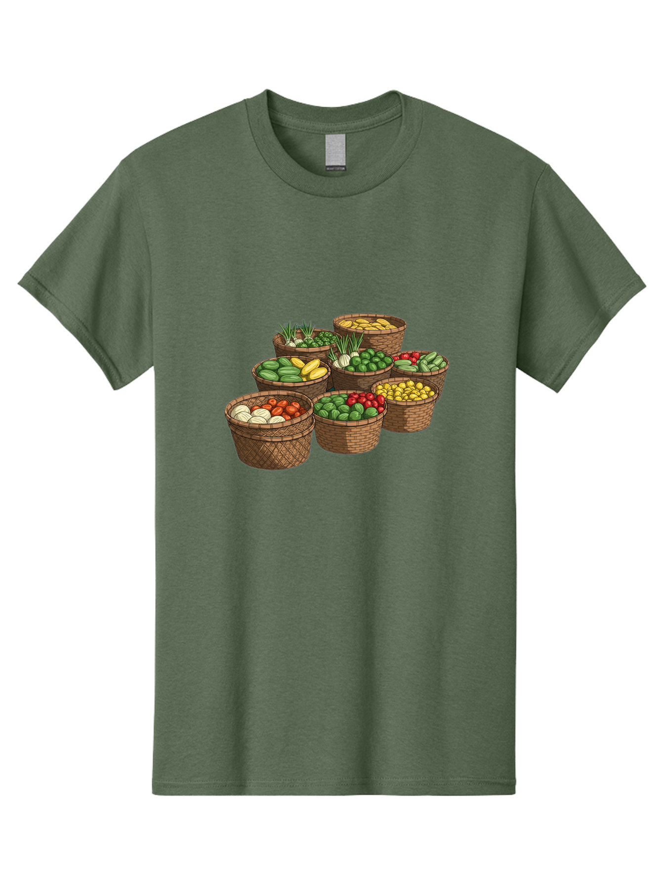 Vegetable-Baskets Men'S Graphic Tee, 100% Cotton, Comfortable Casual Summer Wear, Machine Washable, Vintage Camera, Old Camera, Antique Camera, Black Camera, Classic Photography, Photography Equipment, Nostalgic Device, Film Camera, Camera Art Bah313
