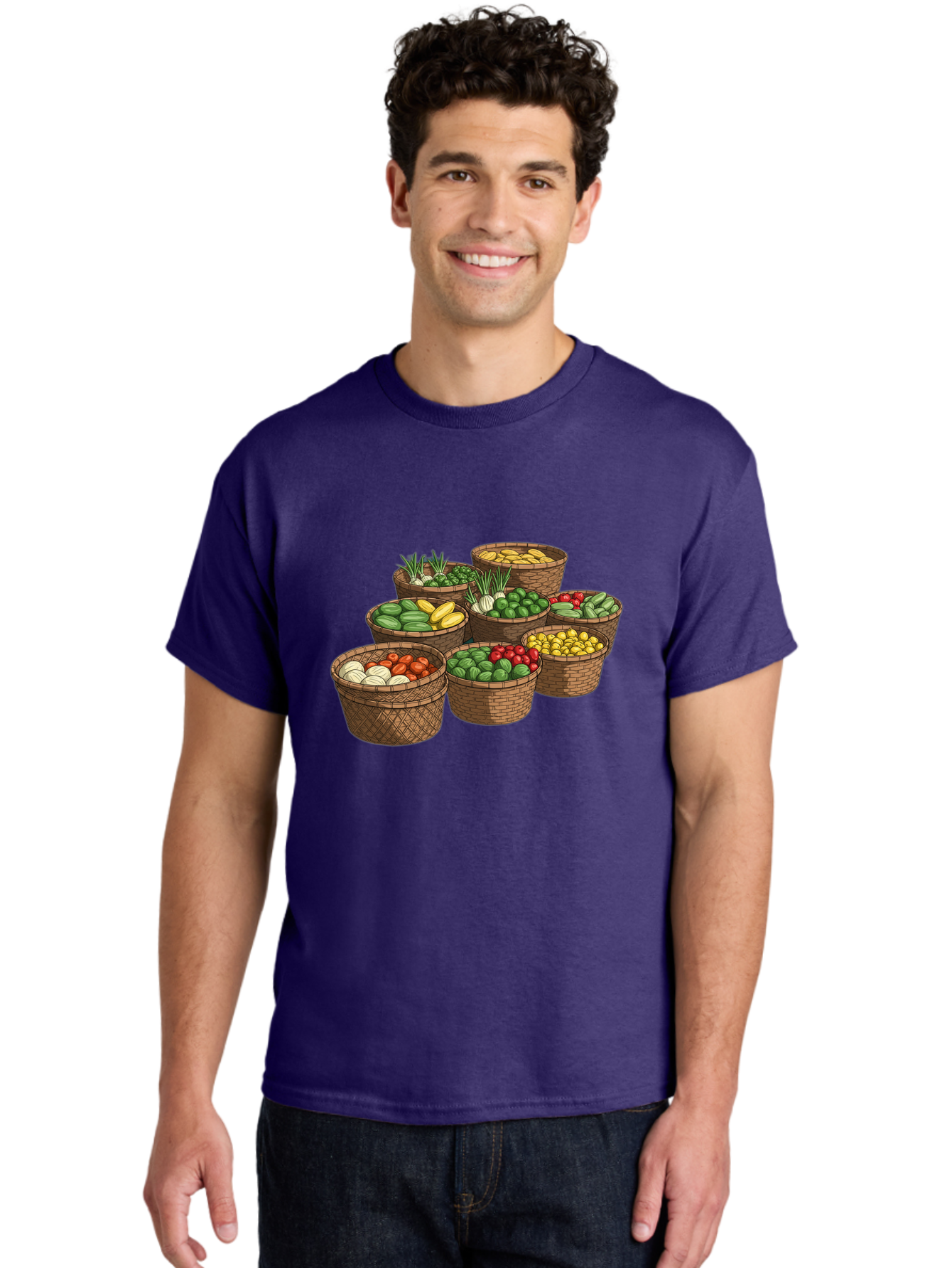 Vegetable-Baskets Men'S Graphic Tee, 100% Cotton, Comfortable Casual Summer Wear, Machine Washable, Vintage Camera, Old Camera, Antique Camera, Black Camera, Classic Photography, Photography Equipment, Nostalgic Device, Film Camera, Camera Art Bah313 24