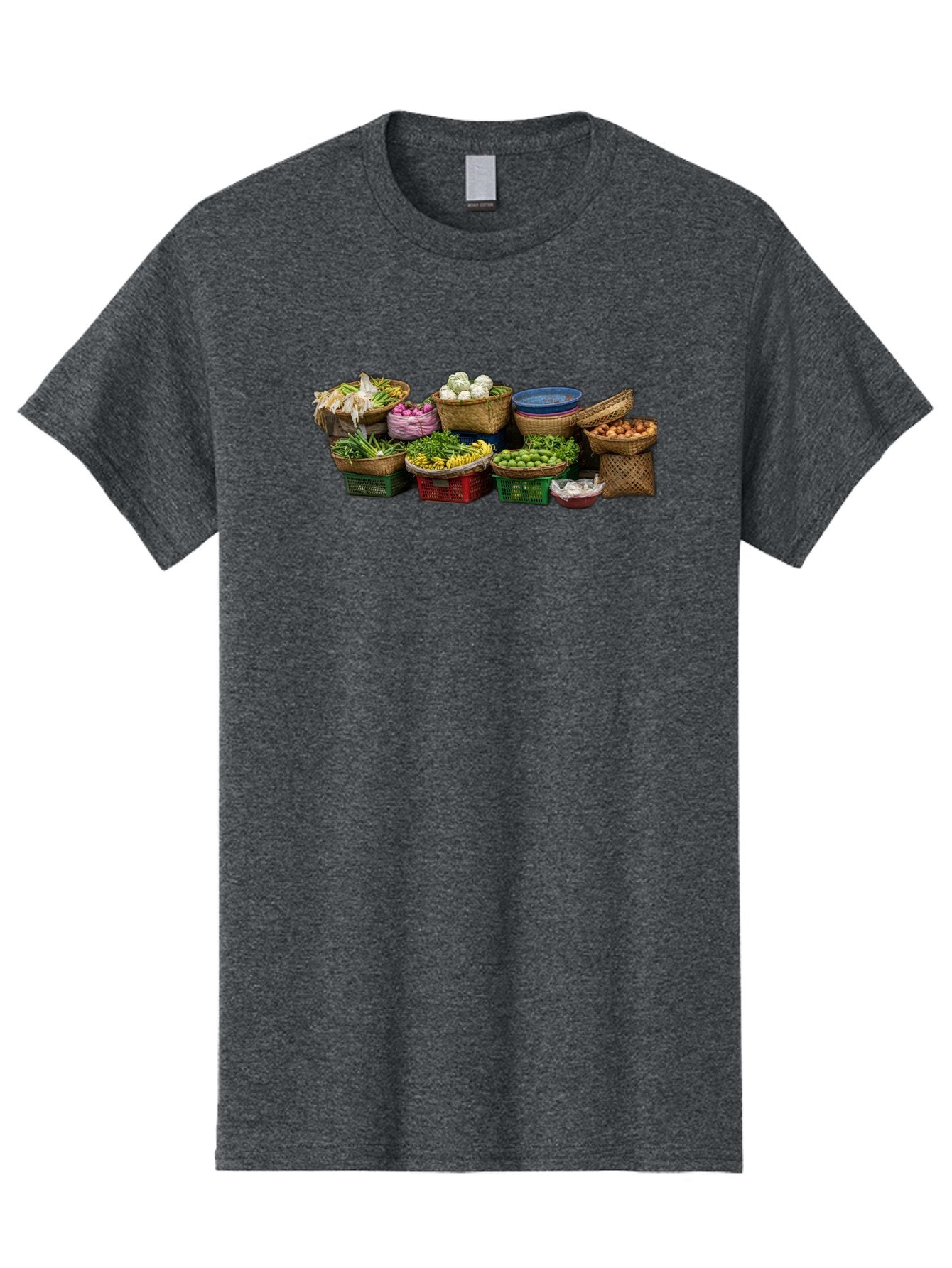 Vegetables-In-Baskets Men'S Graphic Tee, 100% Cotton, Comfortable Casual Summer Wear, Machine Washable, Vintage Camera, Old Camera, Antique Camera, Black Camera, Classic Photography, Photography Equipment, Nostalgic Device, Film Camera, Bah314 13