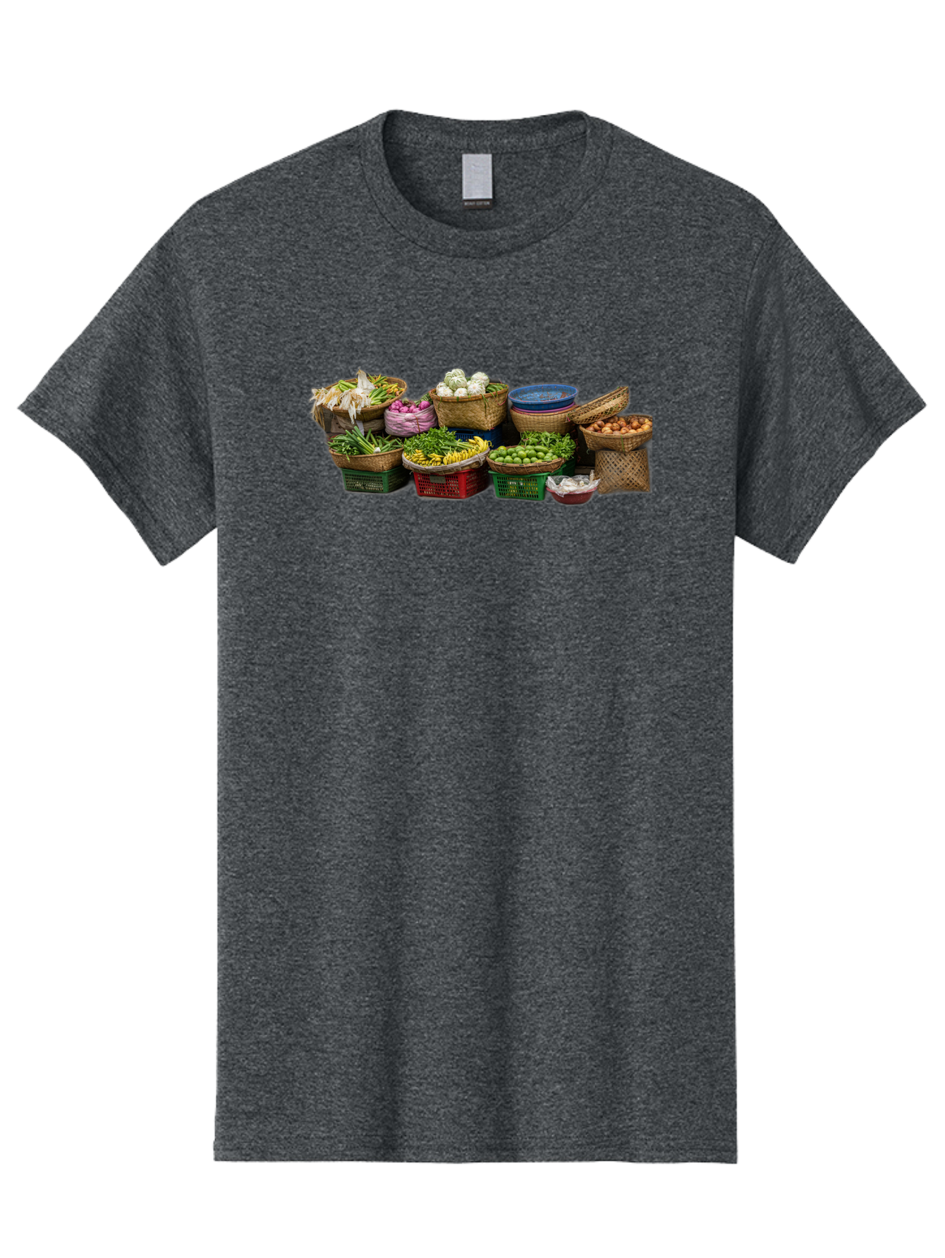 Vegetables-In-Baskets Men'S Graphic Tee, 100% Cotton, Comfortable Casual Summer Wear, Machine Washable, Vintage Camera, Old Camera, Antique Camera, Black Camera, Classic Photography, Photography Equipment, Nostalgic Device, Film Camera, Bah314 15