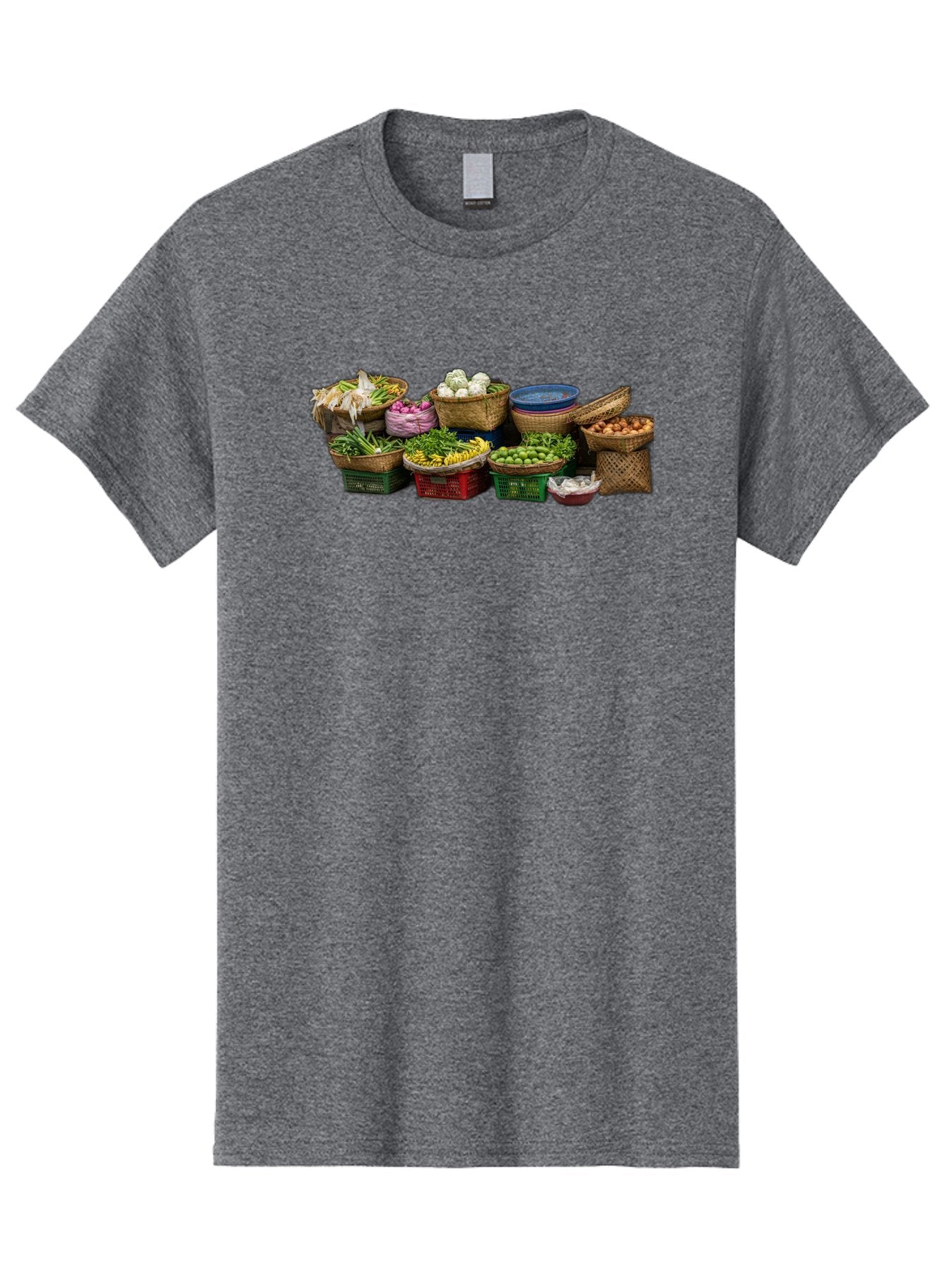 Vegetables-In-Baskets Men'S Graphic Tee, 100% Cotton, Comfortable Casual Summer Wear, Machine Washable, Vintage Camera, Old Camera, Antique Camera, Black Camera, Classic Photography, Photography Equipment, Nostalgic Device, Film Camera, Bah314 14