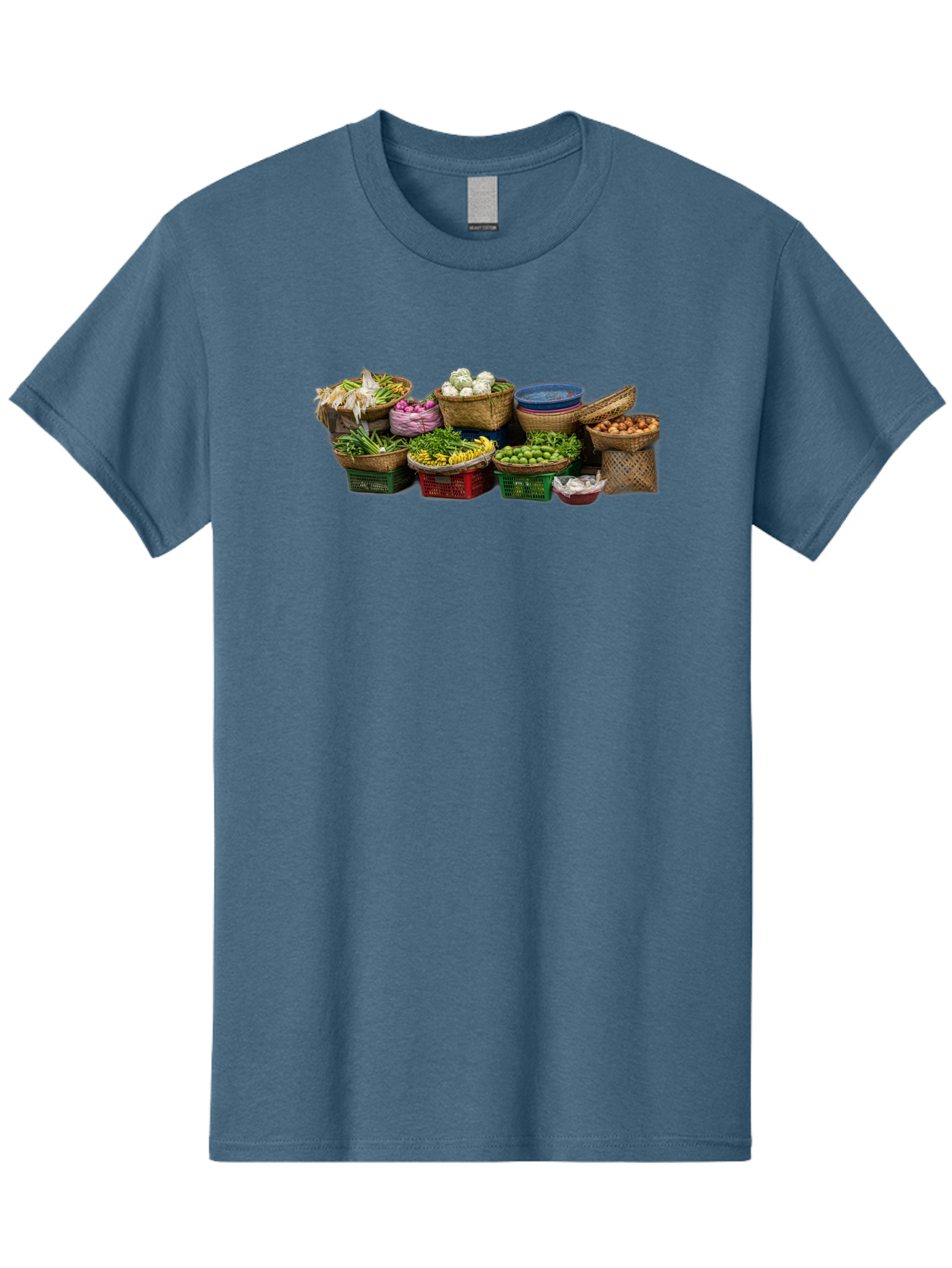 Vegetables-In-Baskets Men'S Graphic Tee, 100% Cotton, Comfortable Casual Summer Wear, Machine Washable, Vintage Camera, Old Camera, Antique Camera, Black Camera, Classic Photography, Photography Equipment, Nostalgic Device, Film Camera, Bah314 7