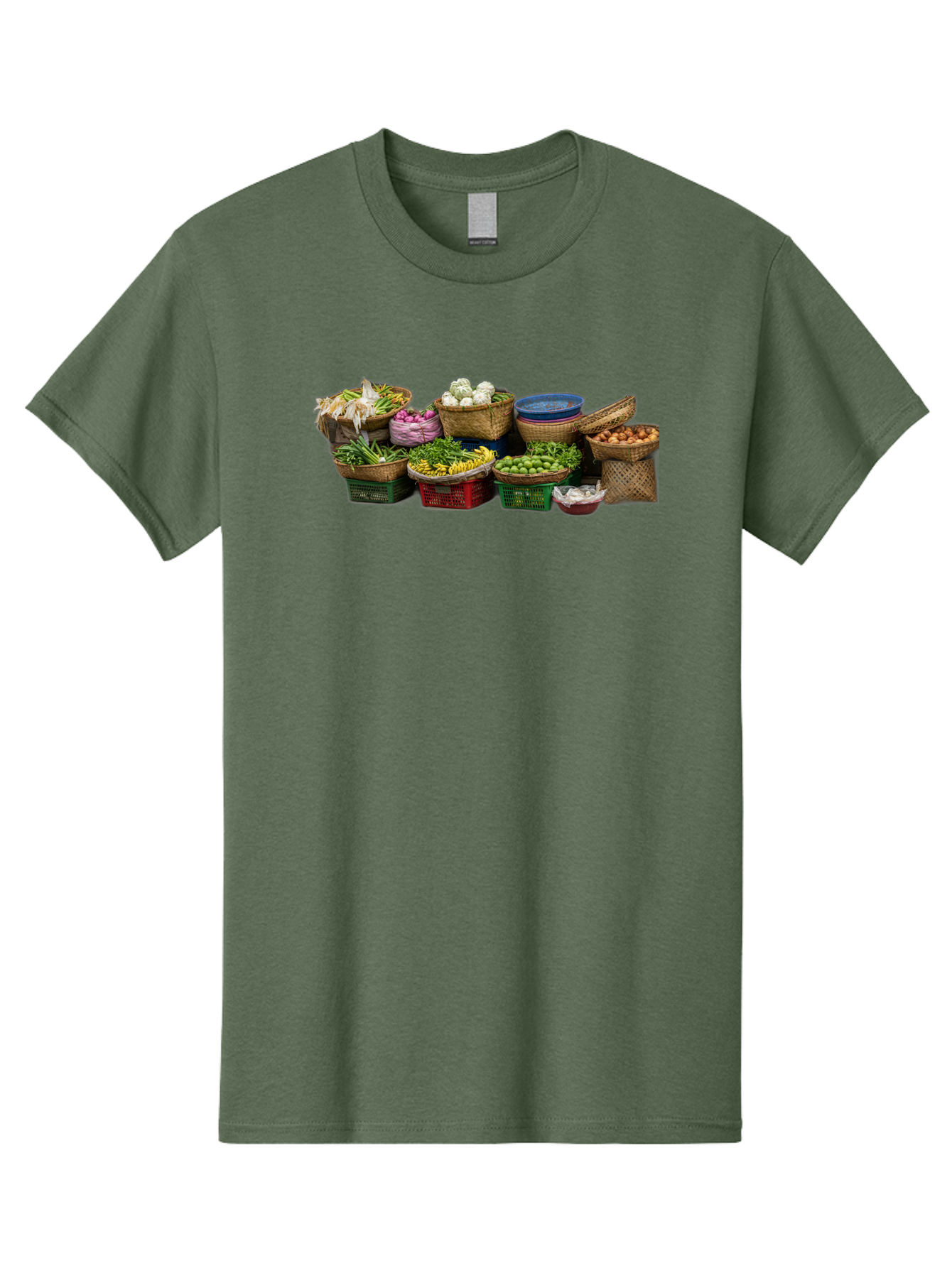 Vegetables-In-Baskets Men'S Graphic Tee, 100% Cotton, Comfortable Casual Summer Wear, Machine Washable, Vintage Camera, Old Camera, Antique Camera, Black Camera, Classic Photography, Photography Equipment, Nostalgic Device, Film Camera, Bah314 11