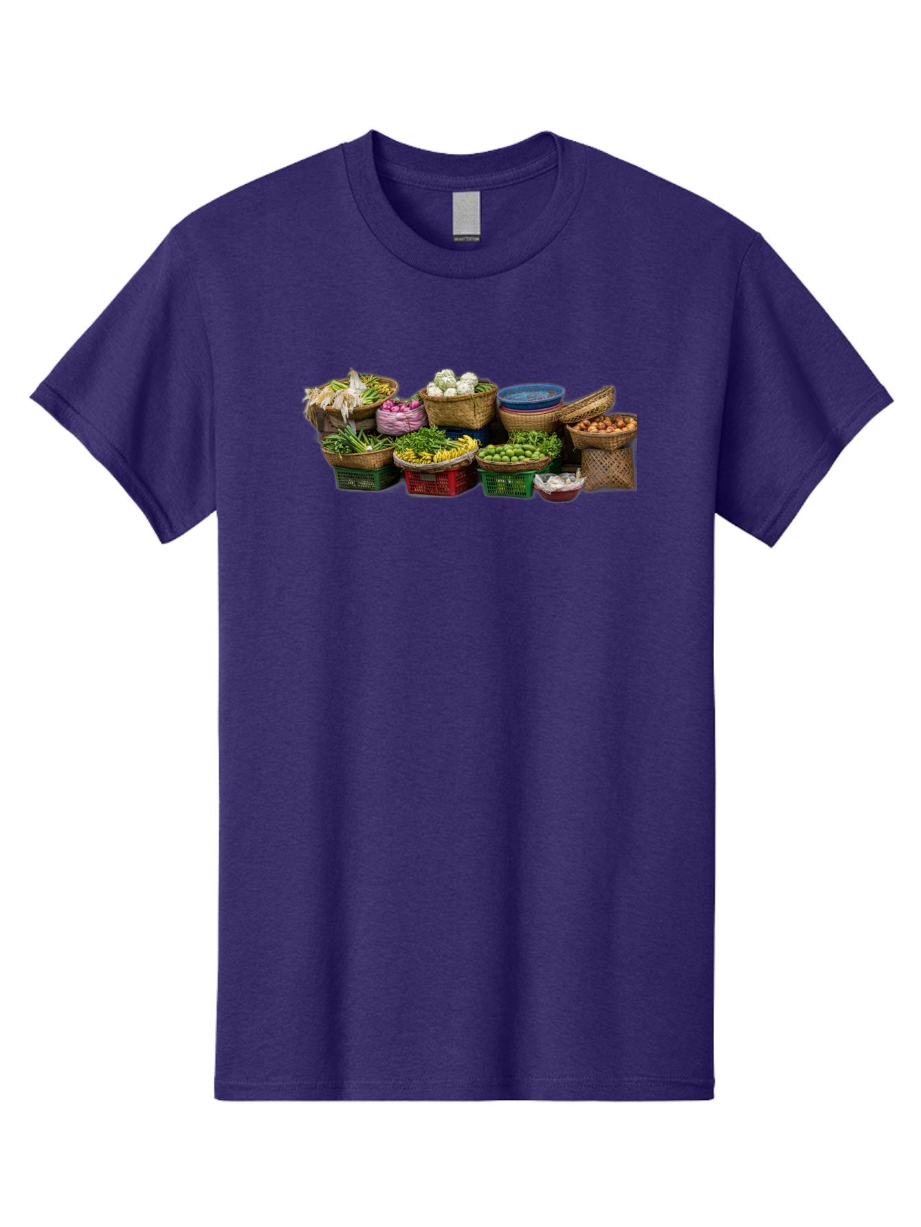 Vegetables-In-Baskets Men'S Graphic Tee, 100% Cotton, Comfortable Casual Summer Wear, Machine Washable, Vintage Camera, Old Camera, Antique Camera, Black Camera, Classic Photography, Photography Equipment, Nostalgic Device, Film Camera, Bah314 12