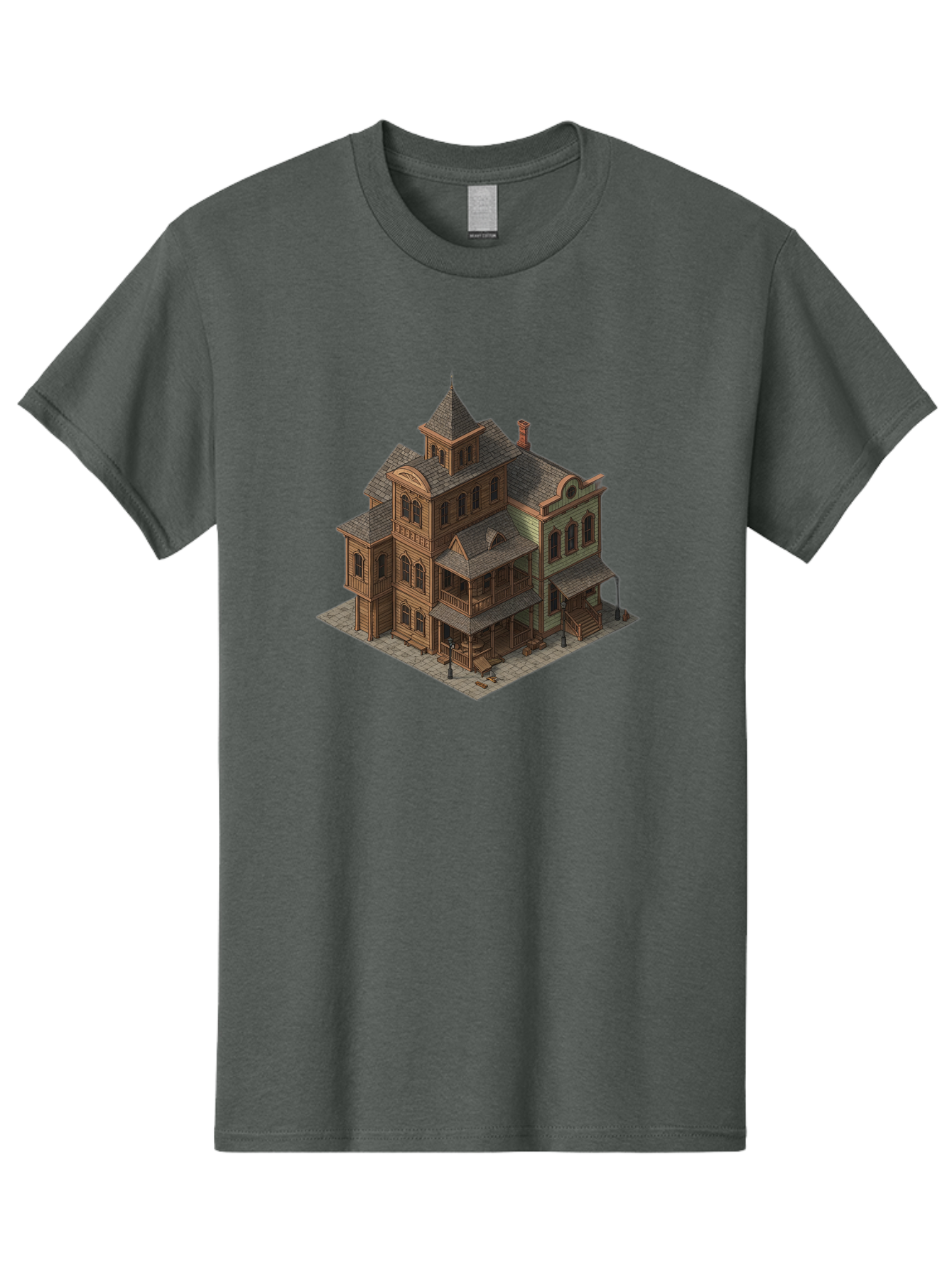 Victorian-House-1 Men'S Graphic Tee, 100% Cotton, Comfortable Casual Summer Wear, Machine Washable, Vintage Camera, Old Camera, Antique Camera, Black Camera, Classic Photography, Photography Equipment, Nostalgic Device, Film Camera, Camera Art Bah315 14