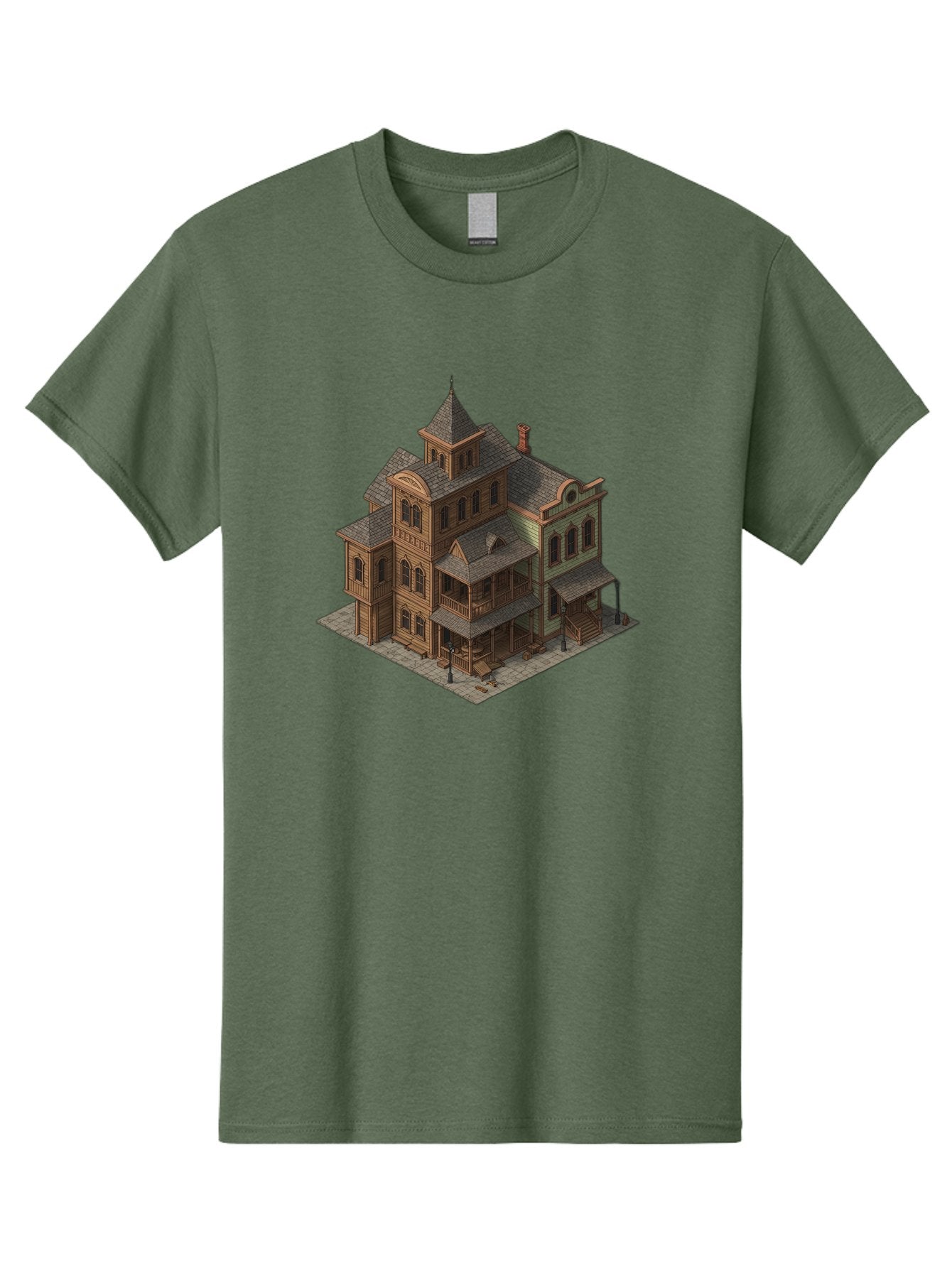 Victorian-House-1 Men'S Graphic Tee, 100% Cotton, Comfortable Casual Summer Wear, Machine Washable, Vintage Camera, Old Camera, Antique Camera, Black Camera, Classic Photography, Photography Equipment, Nostalgic Device, Film Camera, Camera Art Bah315 12