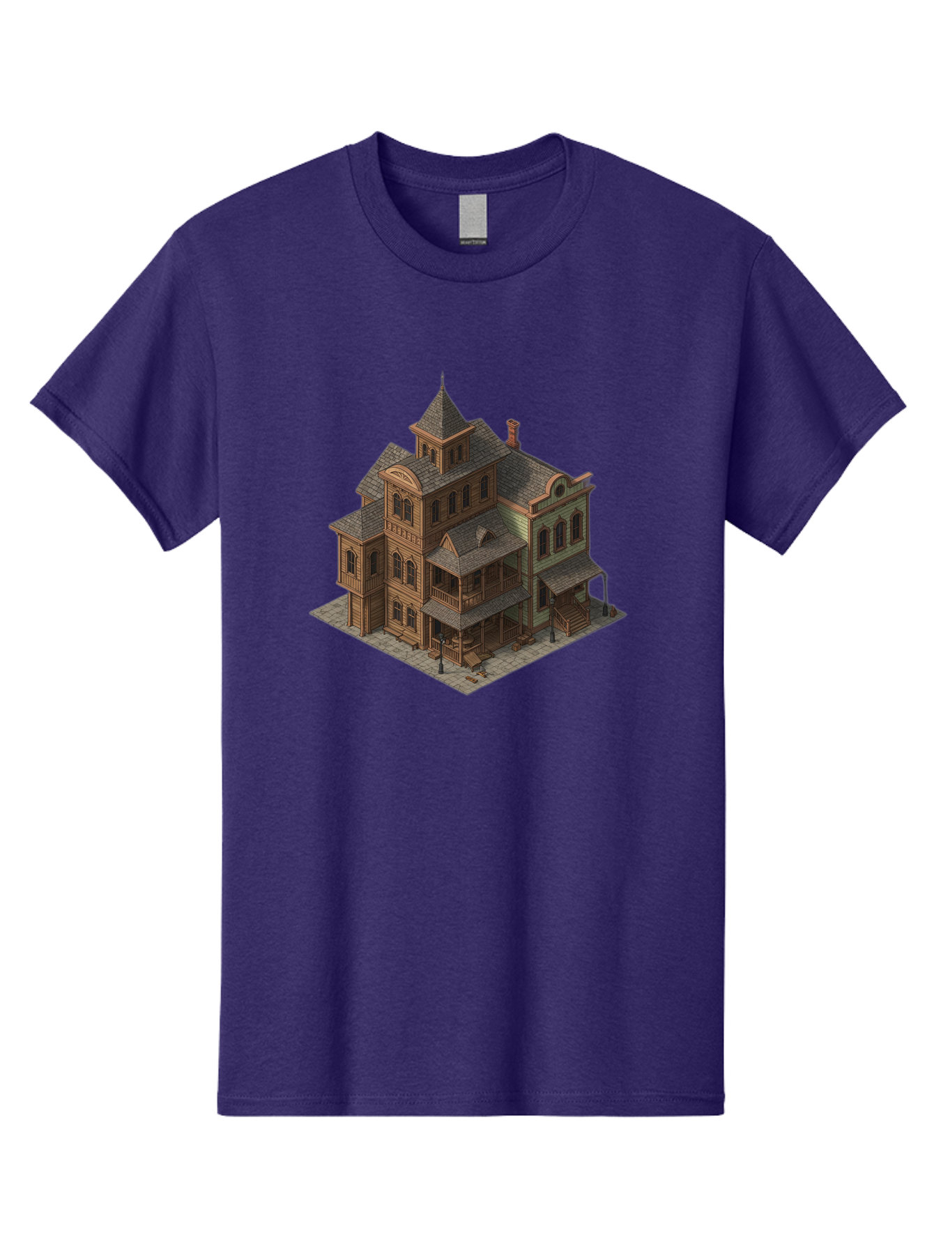 Victorian-House-1 Men'S Graphic Tee, 100% Cotton, Comfortable Casual Summer Wear, Machine Washable, Vintage Camera, Old Camera, Antique Camera, Black Camera, Classic Photography, Photography Equipment, Nostalgic Device, Film Camera, Camera Art Bah315 9