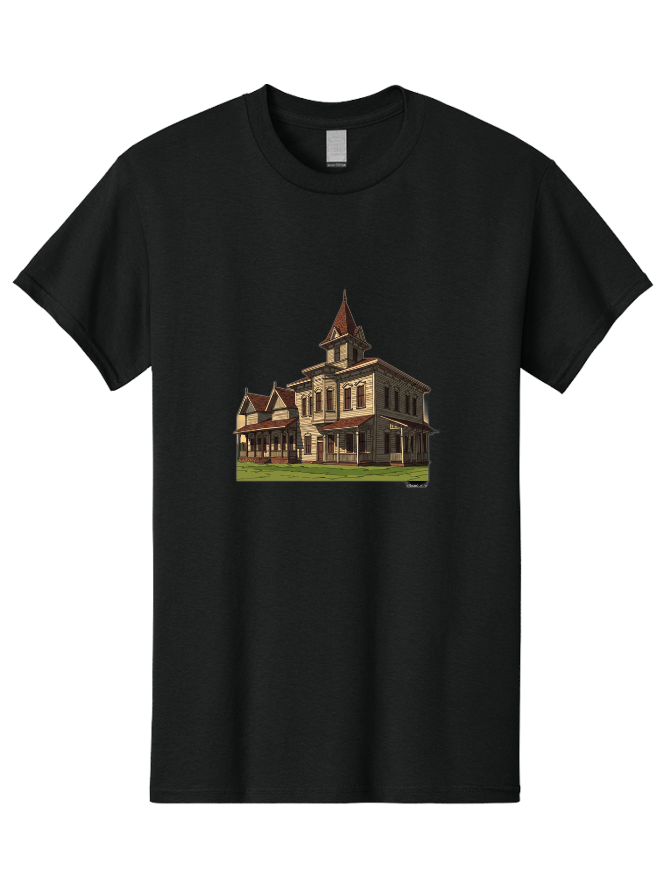 Victorian-House Men'S Graphic Tee, 100% Cotton, Comfortable Casual Summer Wear, Machine Washable, Vintage Camera, Old Camera, Antique Camera, Black Camera, Classic Photography, Photography Equipment, Nostalgic Device, Film Camera, Camera Art Bah316