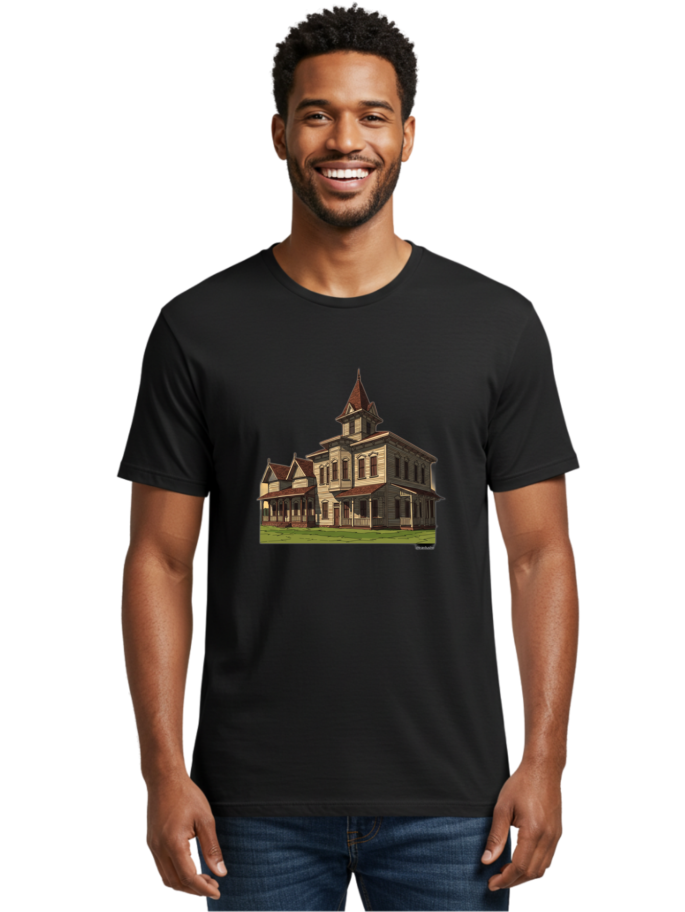 Victorian-House Men'S Graphic Tee, 100% Cotton, Comfortable Casual Summer Wear, Machine Washable, Vintage Camera, Old Camera, Antique Camera, Black Camera, Classic Photography, Photography Equipment, Nostalgic Device, Film Camera, Camera Art Bah316 16
