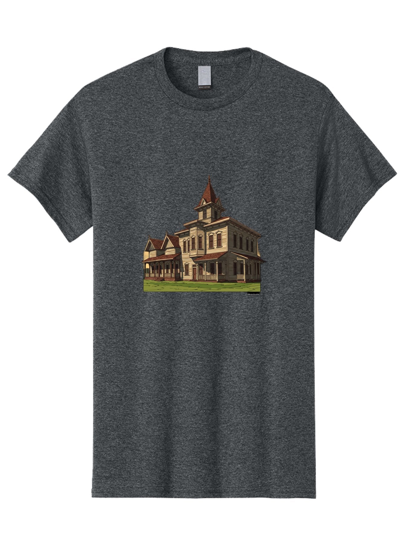 Victorian-House Men'S Graphic Tee, 100% Cotton, Comfortable Casual Summer Wear, Machine Washable, Vintage Camera, Old Camera, Antique Camera, Black Camera, Classic Photography, Photography Equipment, Nostalgic Device, Film Camera, Camera Art Bah316 6
