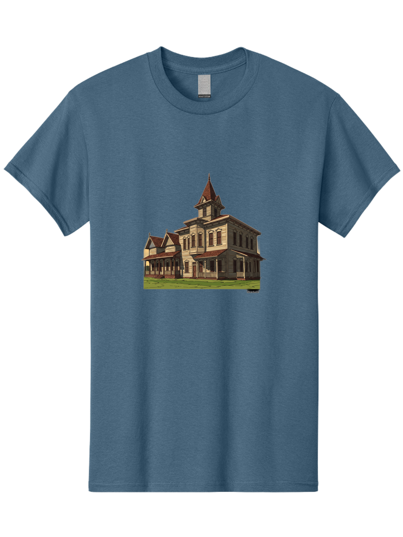 Victorian-House Men'S Graphic Tee, 100% Cotton, Comfortable Casual Summer Wear, Machine Washable, Vintage Camera, Old Camera, Antique Camera, Black Camera, Classic Photography, Photography Equipment, Nostalgic Device, Film Camera, Camera Art Bah316 5