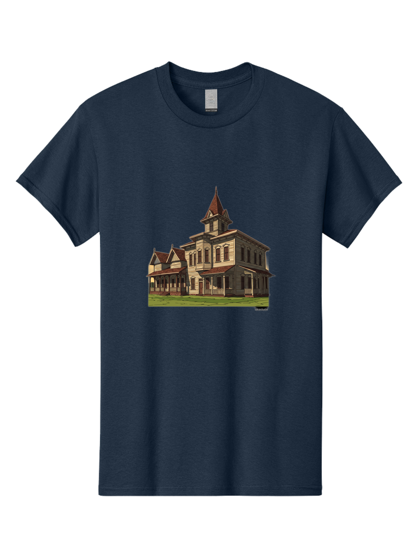 Victorian-House Men'S Graphic Tee, 100% Cotton, Comfortable Casual Summer Wear, Machine Washable, Vintage Camera, Old Camera, Antique Camera, Black Camera, Classic Photography, Photography Equipment, Nostalgic Device, Film Camera, Camera Art Bah316 3