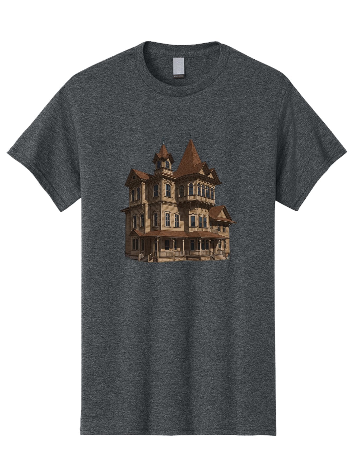 Victorian-Mansion Men'S Graphic Tee, 100% Cotton, Comfortable Casual Summer Wear, Machine Washable, Vintage Camera, Old Camera, Antique Camera, Black Camera, Classic Photography, Photography Equipment, Nostalgic Device, Film Camera, Camera Art Bah318 13