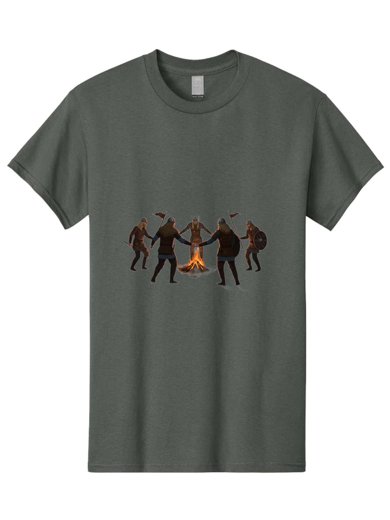 Viking-Circle-Dance Men'S Graphic Tee, 100% Cotton, Comfortable Casual Summer Wear, Machine Washable, Vintage Camera, Old Camera, Antique Camera, Black Camera, Classic Photography, Photography Equipment, Nostalgic Device, Film Camera, Bah319 7