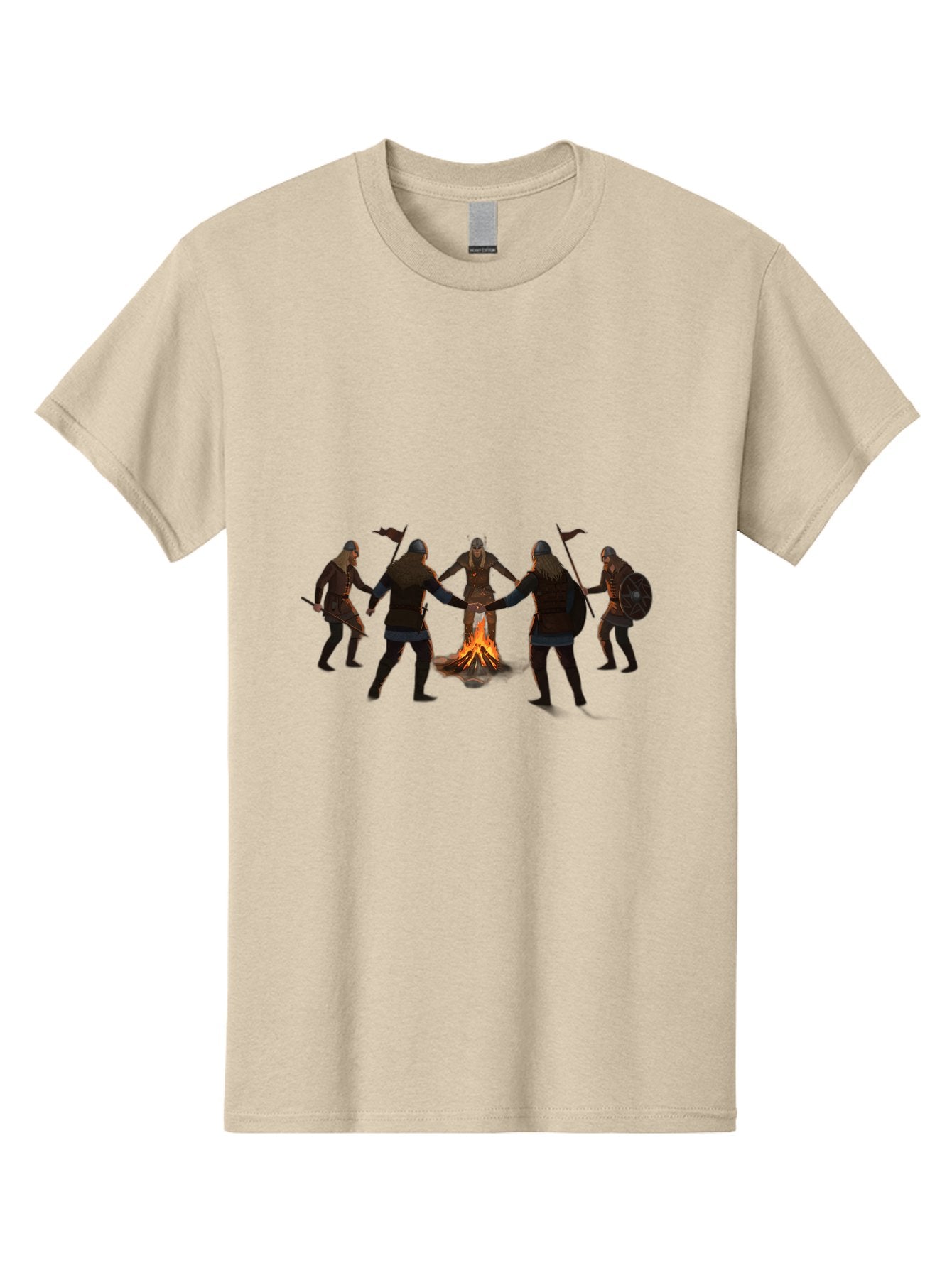 Viking-Circle-Dance Men'S Graphic Tee, 100% Cotton, Comfortable Casual Summer Wear, Machine Washable, Vintage Camera, Old Camera, Antique Camera, Black Camera, Classic Photography, Photography Equipment, Nostalgic Device, Film Camera, Bah319 4