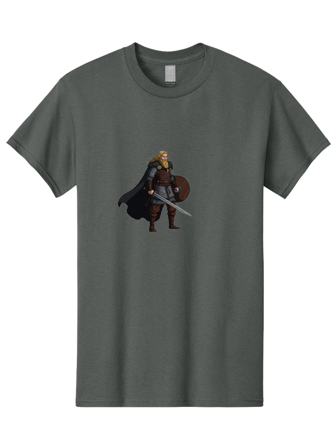 Viking-Warrior-1 Men'S Graphic Tee, 100% Cotton, Comfortable Casual Summer Wear, Machine Washable, Vintage Camera, Old Camera, Antique Camera, Black Camera, Classic Photography, Photography Equipment, Nostalgic Device, Film Camera, Camera Art Bah320