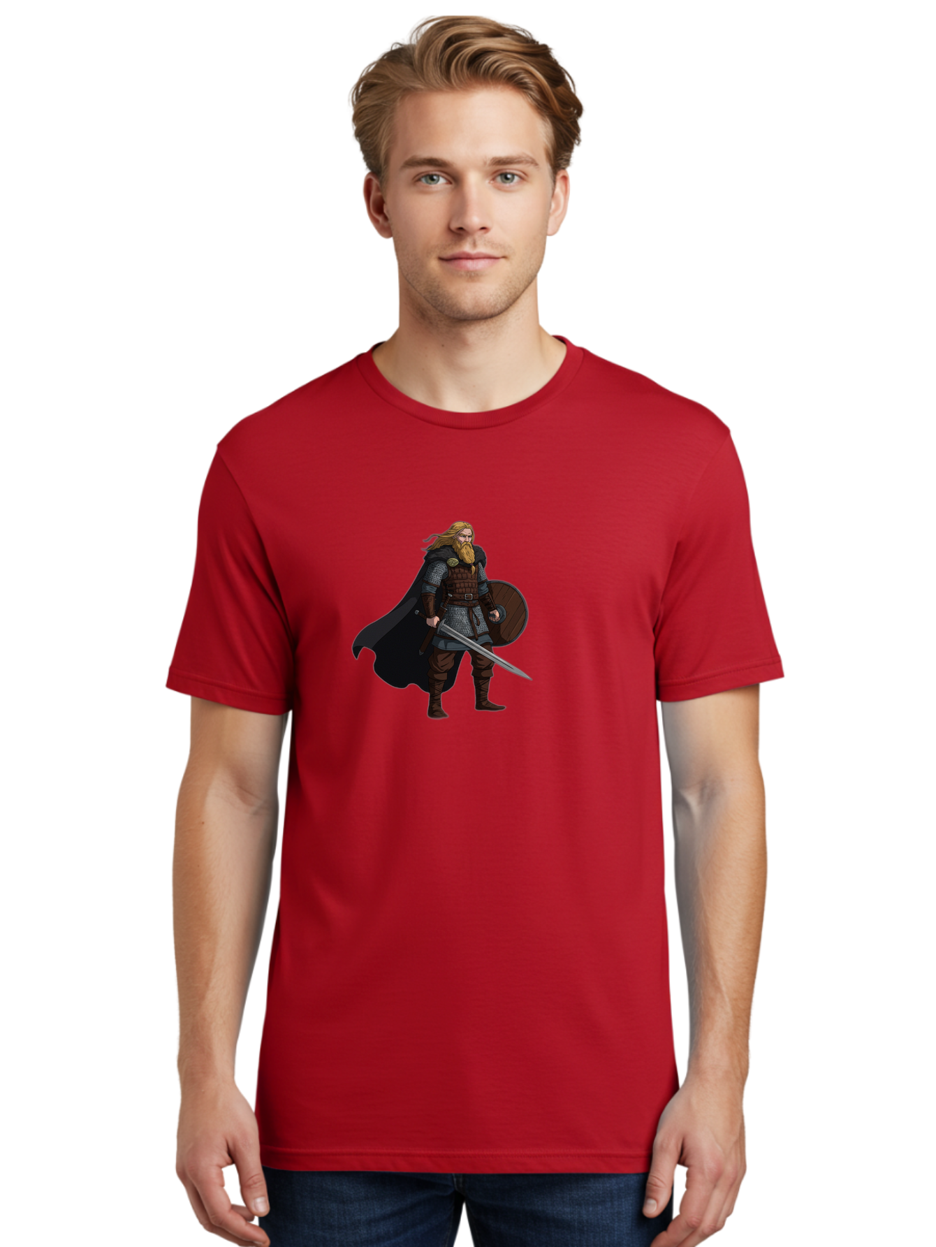 Viking-Warrior-1 Men'S Graphic Tee, 100% Cotton, Comfortable Casual Summer Wear, Machine Washable, Vintage Camera, Old Camera, Antique Camera, Black Camera, Classic Photography, Photography Equipment, Nostalgic Device, Film Camera, Camera Art Bah320 22
