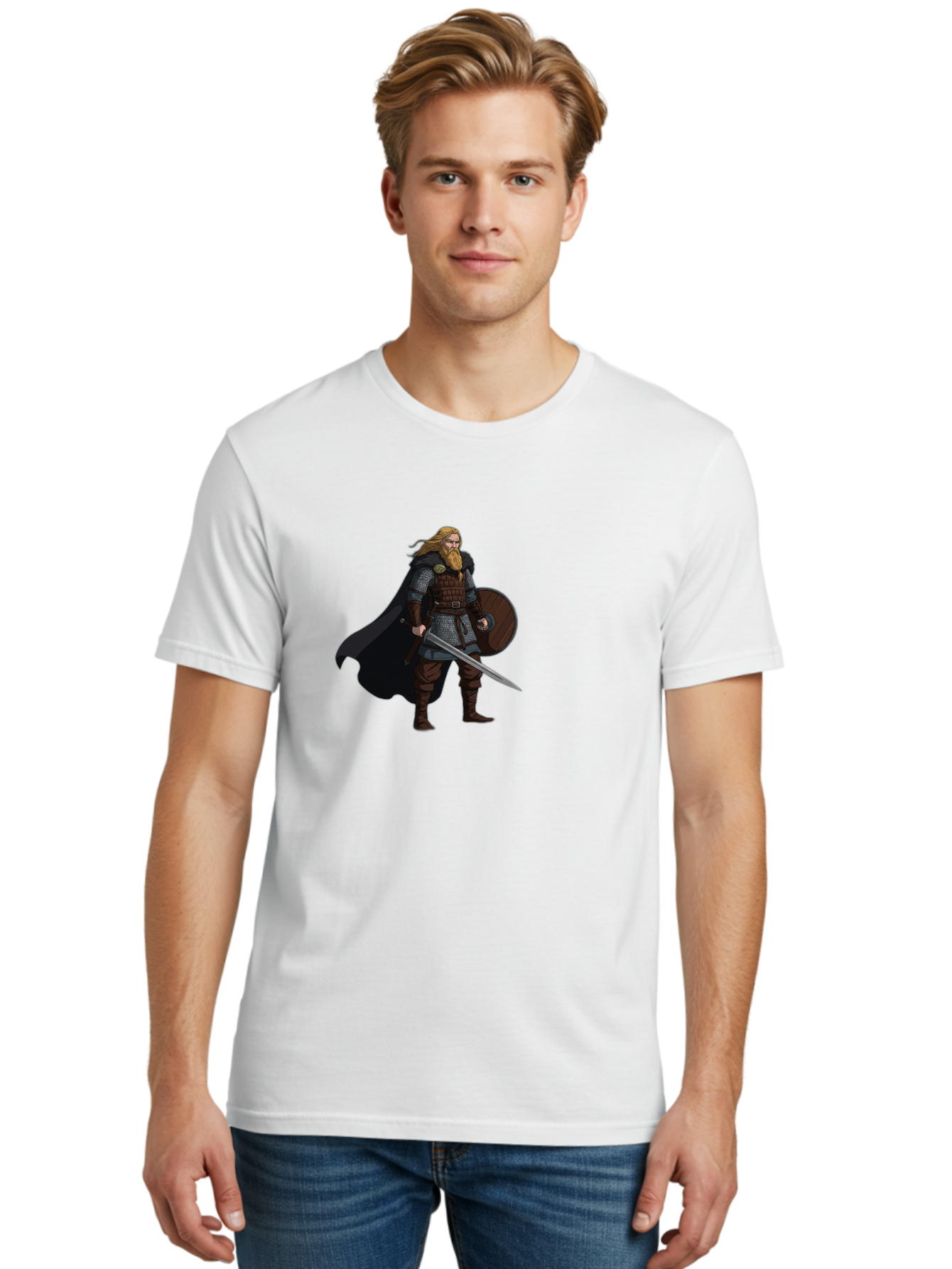Viking-Warrior-1 Men'S Graphic Tee, 100% Cotton, Comfortable Casual Summer Wear, Machine Washable, Vintage Camera, Old Camera, Antique Camera, Black Camera, Classic Photography, Photography Equipment, Nostalgic Device, Film Camera, Camera Art Bah320 27