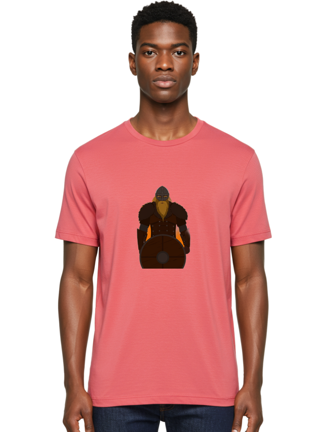 Viking-Warrior-2 Men'S Graphic Tee, 100% Cotton, Comfortable Casual Summer Wear, Machine Washable, Vintage Camera, Old Camera, Antique Camera, Black Camera, Classic Photography, Photography Equipment, Nostalgic Device, Film Camera, Camera Art Bah321 20