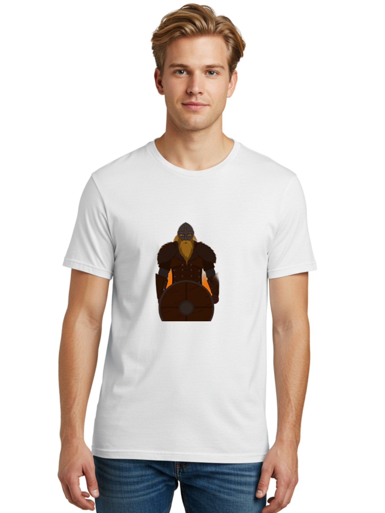 Viking-Warrior-2 Men'S Graphic Tee, 100% Cotton, Comfortable Casual Summer Wear, Machine Washable, Vintage Camera, Old Camera, Antique Camera, Black Camera, Classic Photography, Photography Equipment, Nostalgic Device, Film Camera, Camera Art Bah321 18