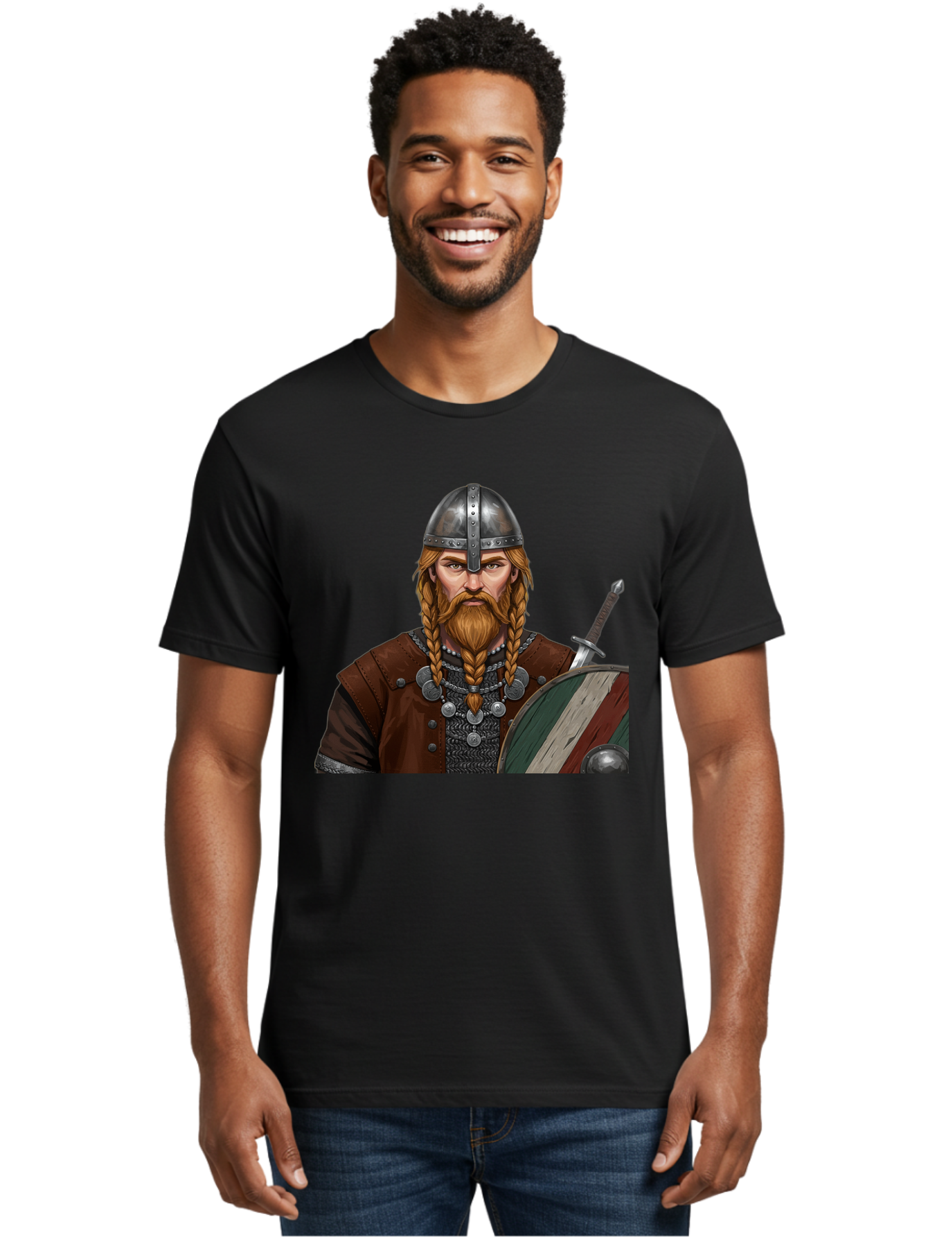 Viking-Warrior-3 Men'S Graphic Tee, 100% Cotton, Comfortable Casual Summer Wear, Machine Washable, Vintage Camera, Old Camera, Antique Camera, Black Camera, Classic Photography, Photography Equipment, Nostalgic Device, Film Camera, Camera Art Bah322 21