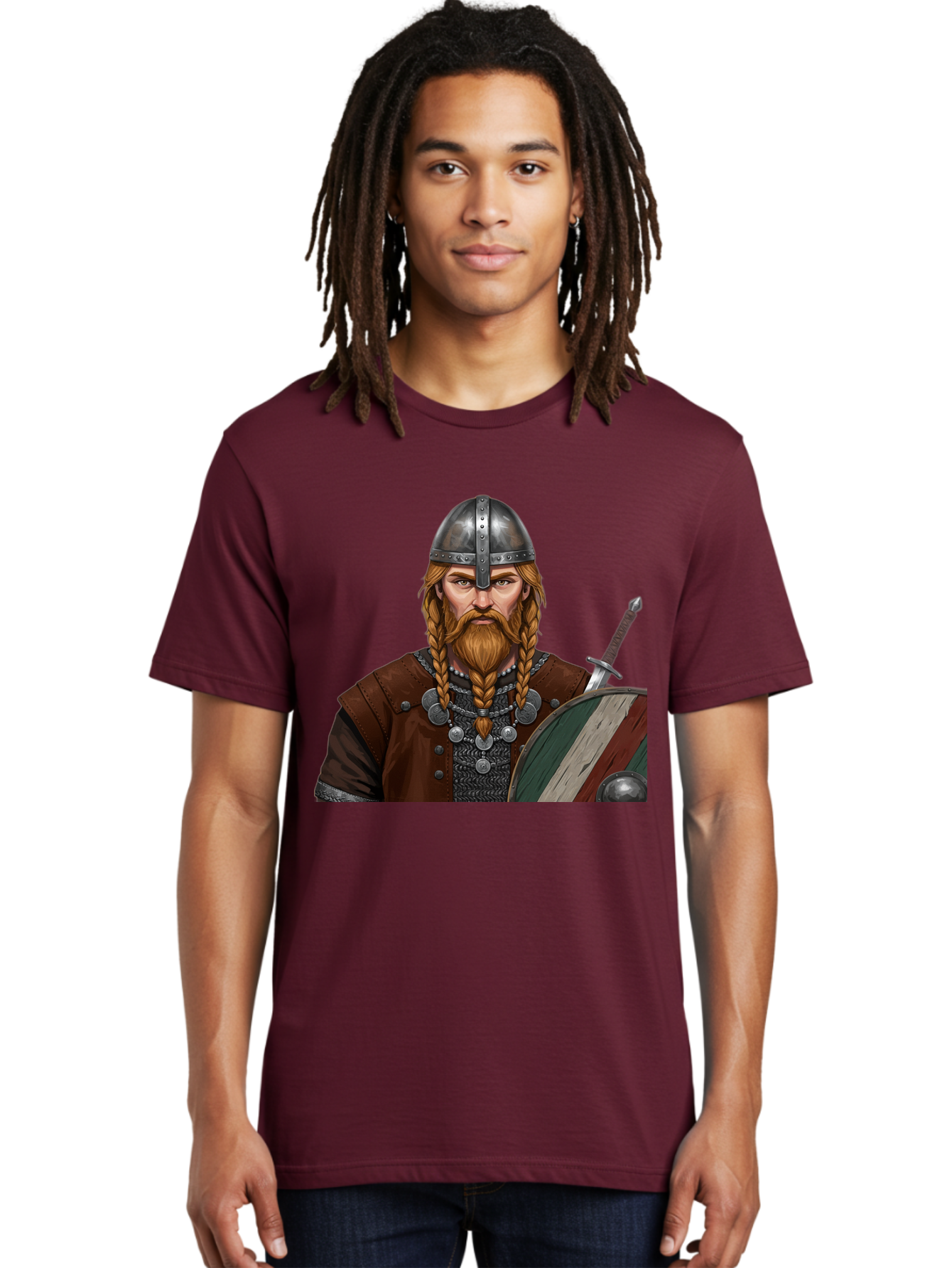 Viking-Warrior-3 Men'S Graphic Tee, 100% Cotton, Comfortable Casual Summer Wear, Machine Washable, Vintage Camera, Old Camera, Antique Camera, Black Camera, Classic Photography, Photography Equipment, Nostalgic Device, Film Camera, Camera Art Bah322 30