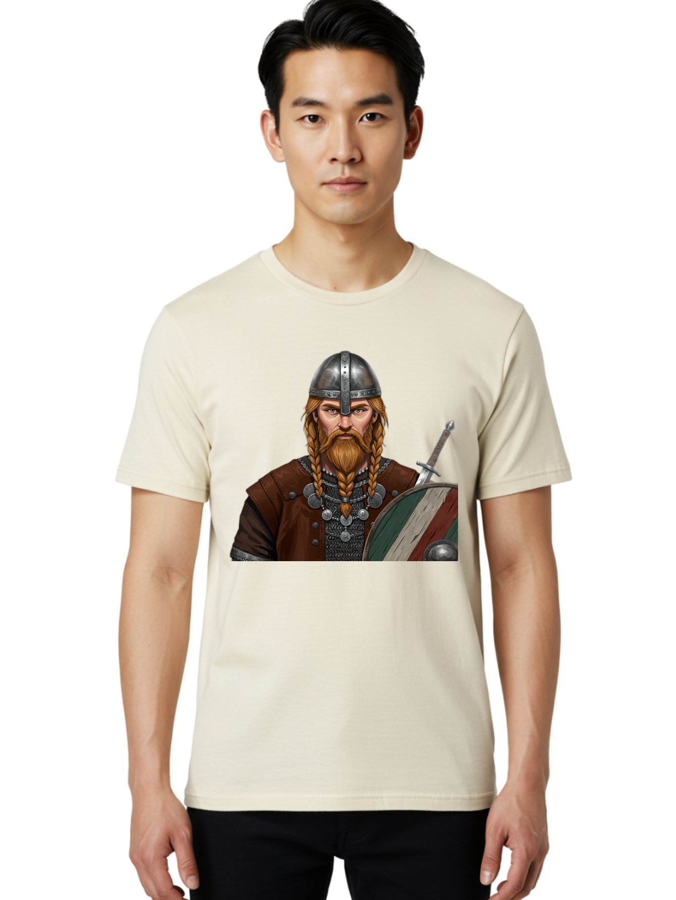 Viking-Warrior-3 Men'S Graphic Tee, 100% Cotton, Comfortable Casual Summer Wear, Machine Washable, Vintage Camera, Old Camera, Antique Camera, Black Camera, Classic Photography, Photography Equipment, Nostalgic Device, Film Camera, Camera Art Bah322 22